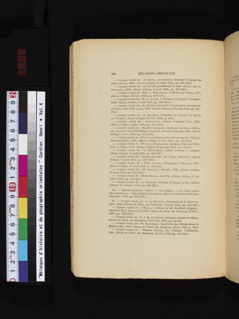 Mélanges d'Histoire et de Géographie Orientales : vol.4 : Page 264