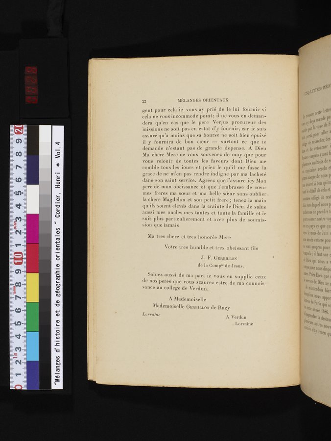 Mélanges d'Histoire et de Géographie Orientales : vol.4 / 28 ページ（カラー画像）