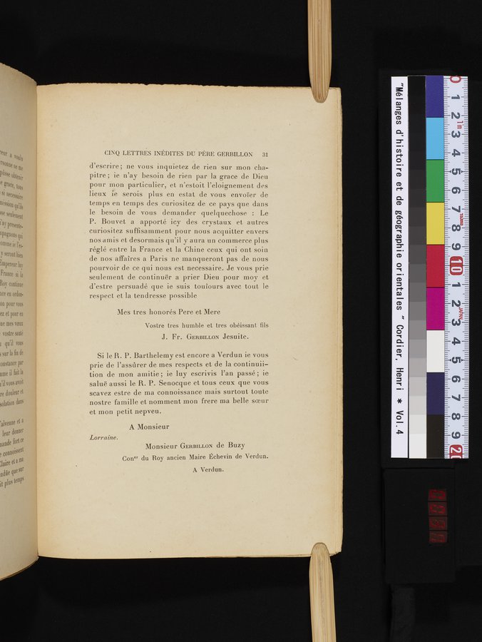 Mélanges d'Histoire et de Géographie Orientales : vol.4 / 37 ページ（カラー画像）