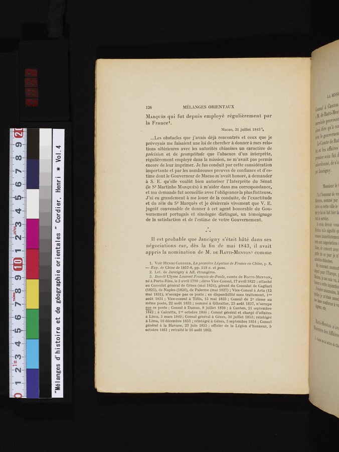 Mélanges d'Histoire et de Géographie Orientales : vol.4 / 132 ページ（カラー画像）
