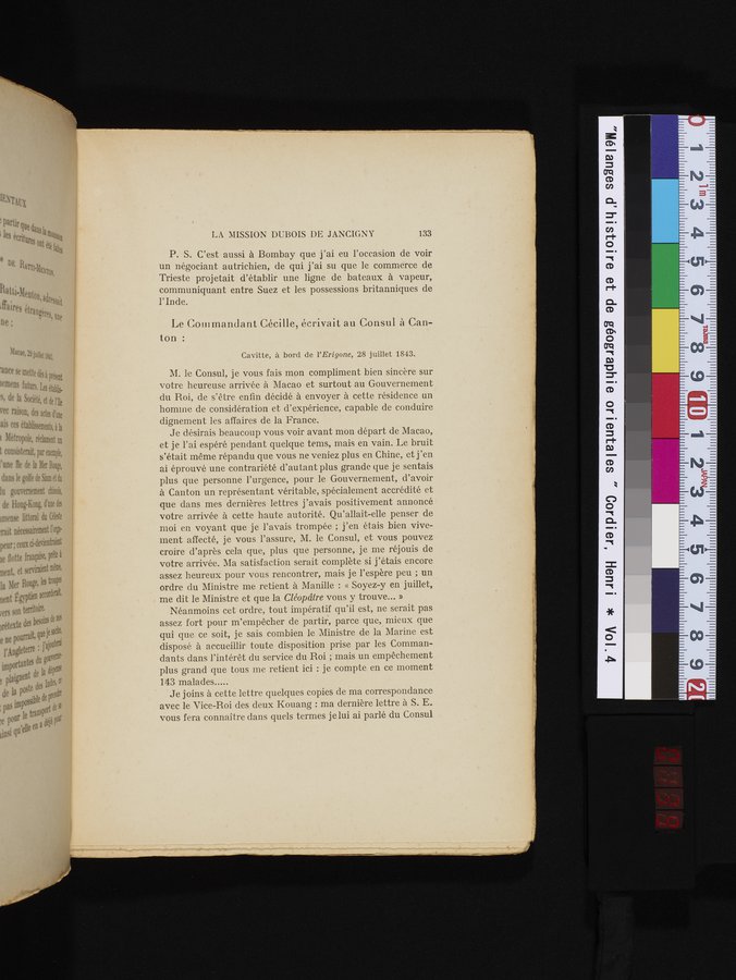 Mélanges d'Histoire et de Géographie Orientales : vol.4 / 139 ページ（カラー画像）