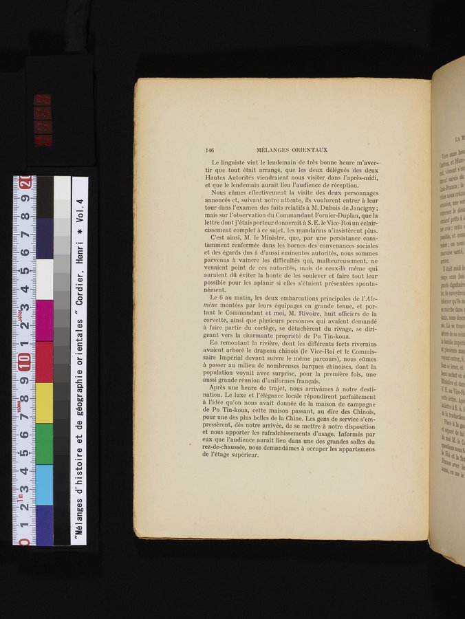 Mélanges d'Histoire et de Géographie Orientales : vol.4 / 152 ページ（カラー画像）