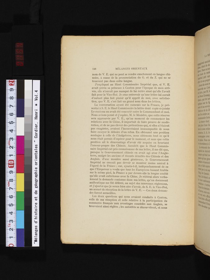 Mélanges d'Histoire et de Géographie Orientales : vol.4 / 154 ページ（カラー画像）
