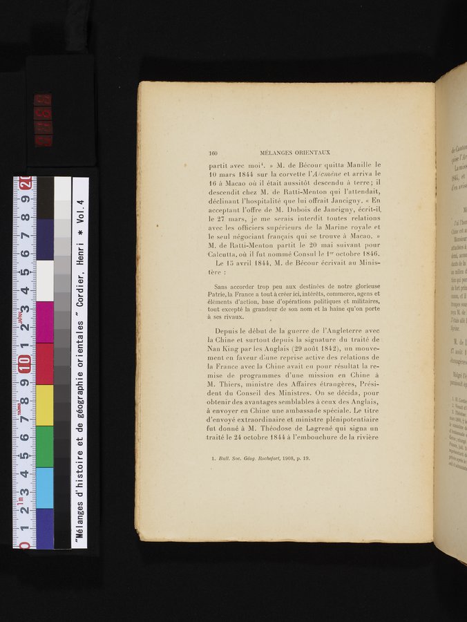 Mélanges d'Histoire et de Géographie Orientales : vol.4 / 166 ページ（カラー画像）