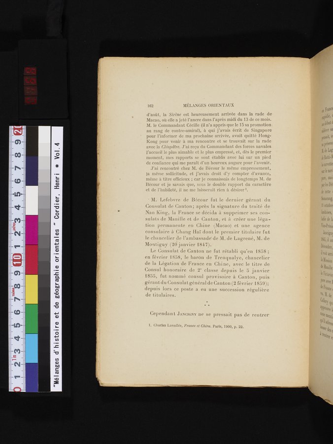 Mélanges d'Histoire et de Géographie Orientales : vol.4 / 168 ページ（カラー画像）