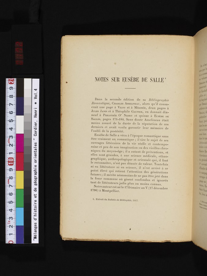 Mélanges d'Histoire et de Géographie Orientales : vol.4 / 172 ページ（カラー画像）