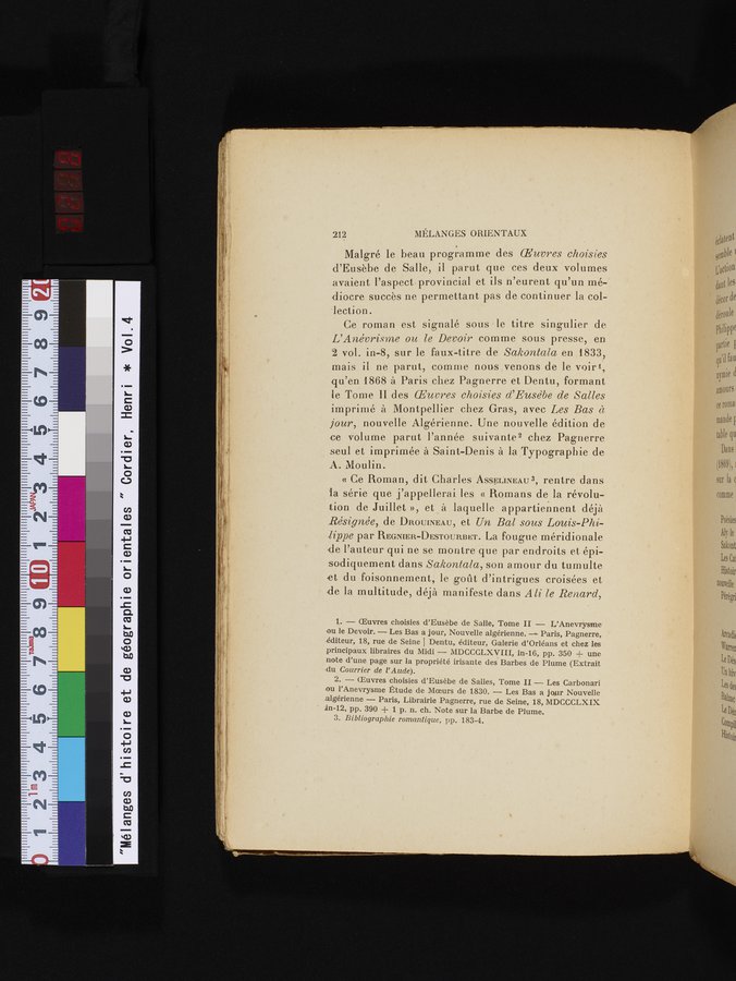 Mélanges d'Histoire et de Géographie Orientales : vol.4 / Page 218 (Color Image)
