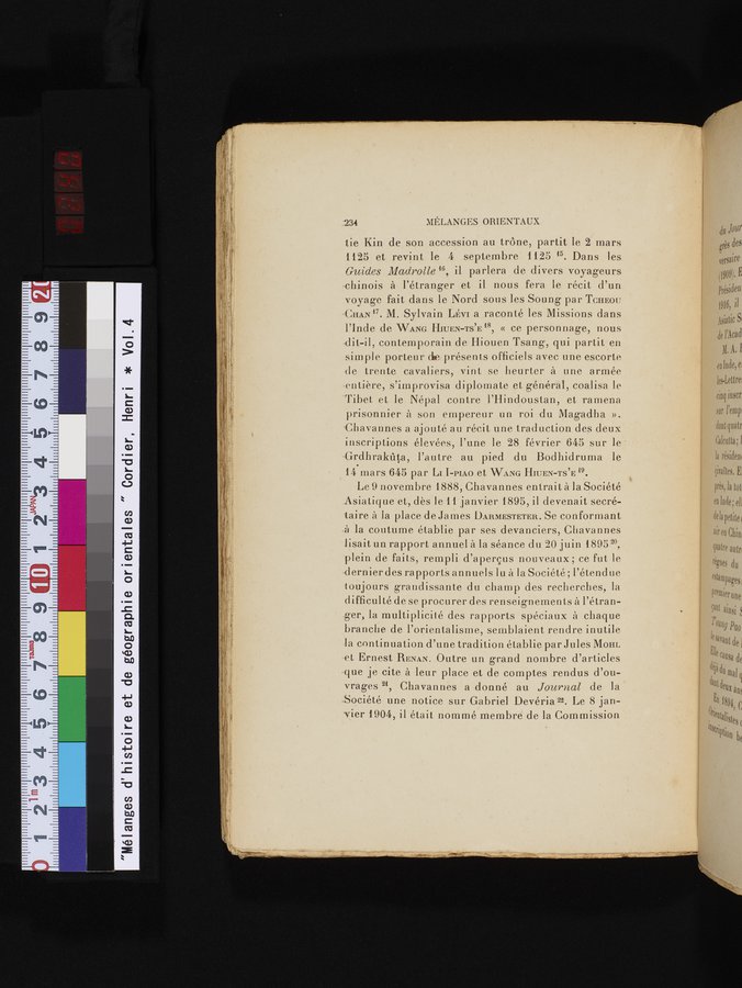 Mélanges d'Histoire et de Géographie Orientales : vol.4 / 240 ページ（カラー画像）