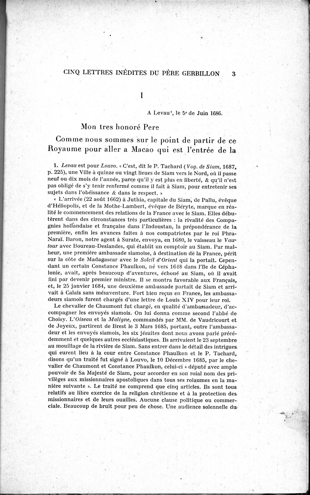 Mélanges d'Histoire et de Géographie Orientales : vol.4 / 9 ページ（白黒高解像度画像）