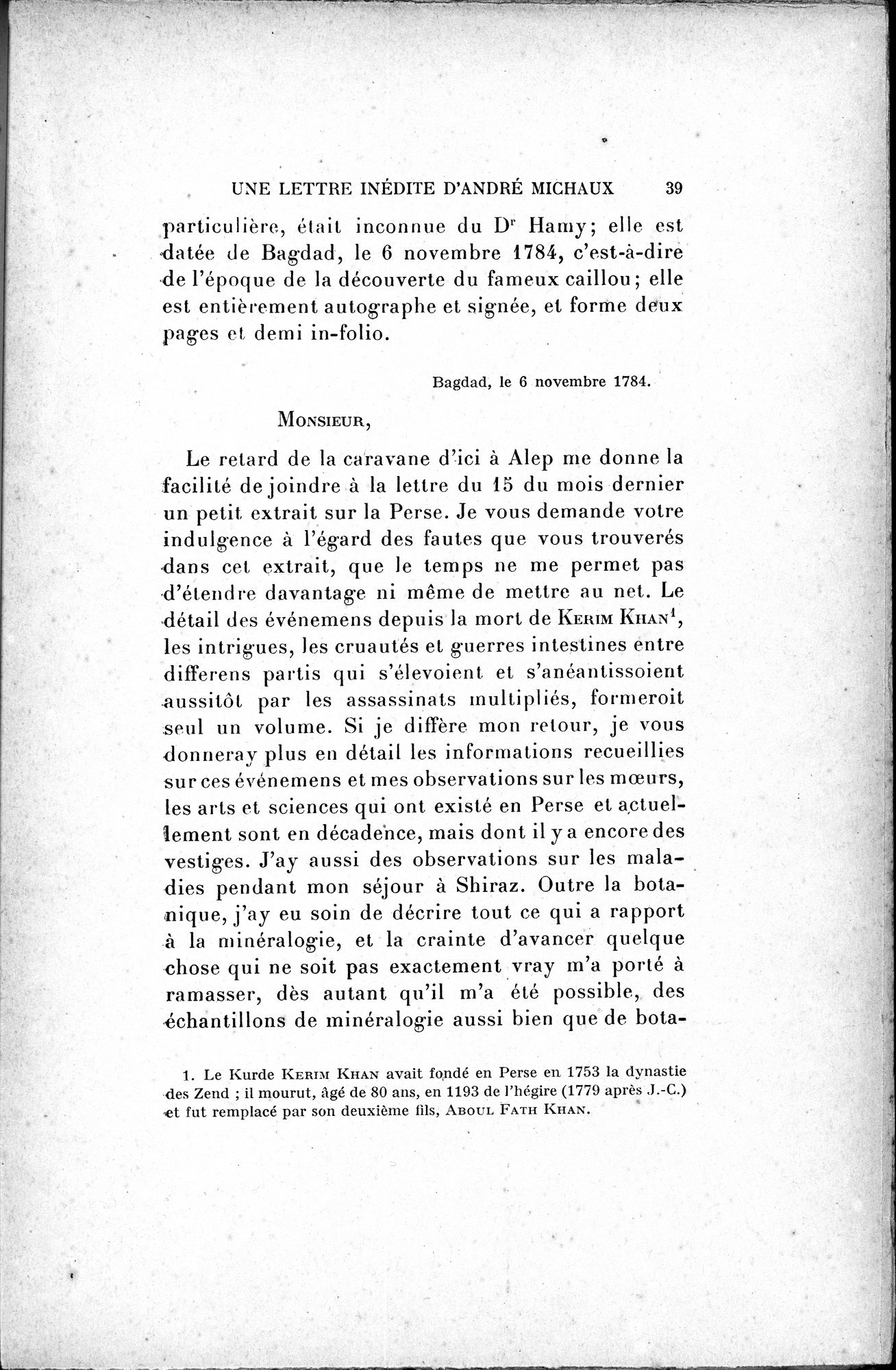 Mélanges d'Histoire et de Géographie Orientales : vol.4 / 45 ページ（白黒高解像度画像）