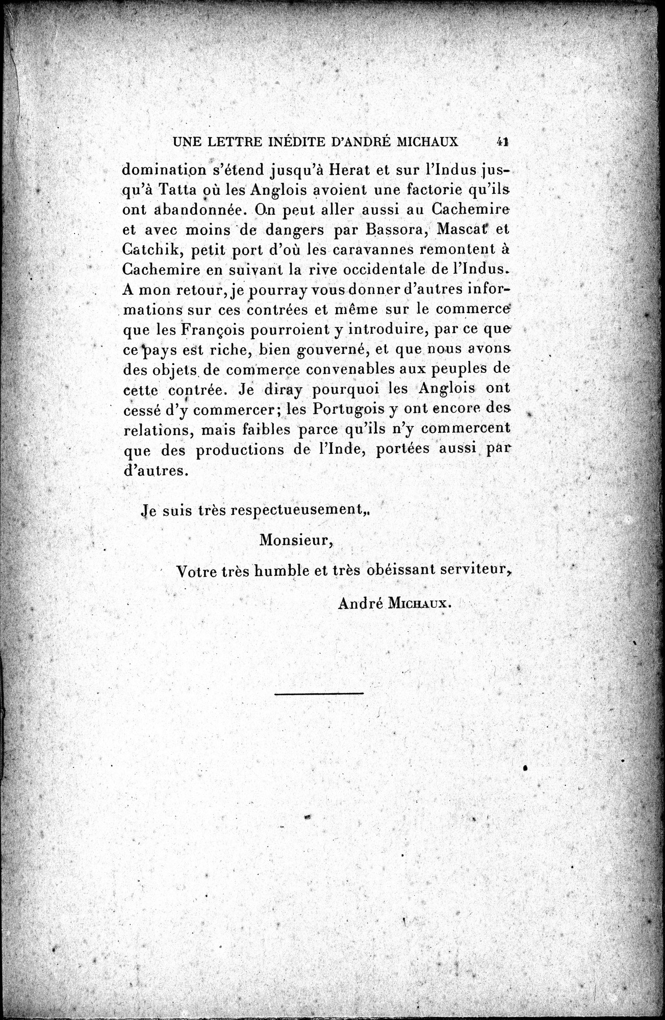 Mélanges d'Histoire et de Géographie Orientales : vol.4 / 47 ページ（白黒高解像度画像）