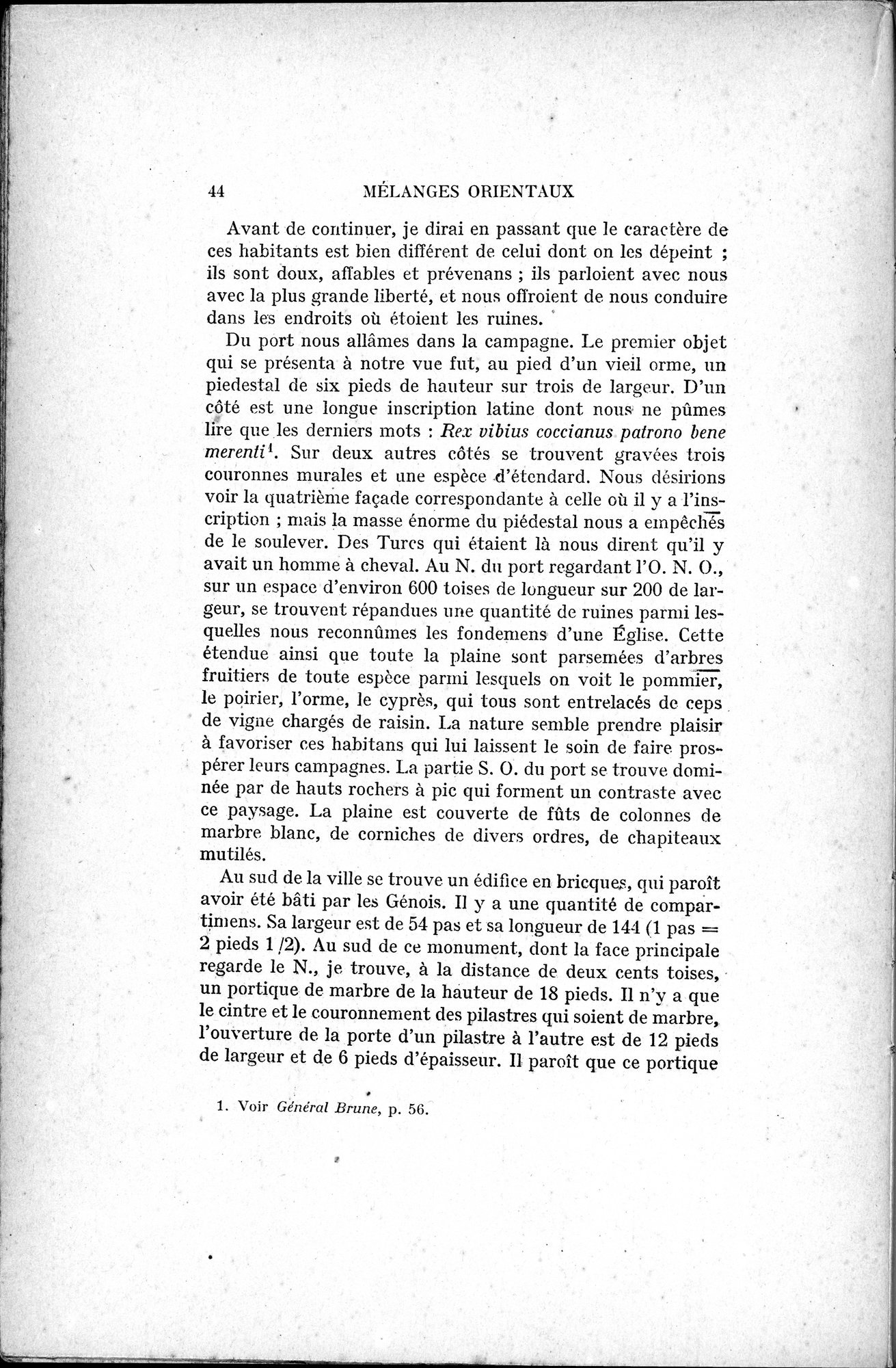 Mélanges d'Histoire et de Géographie Orientales : vol.4 / 50 ページ（白黒高解像度画像）