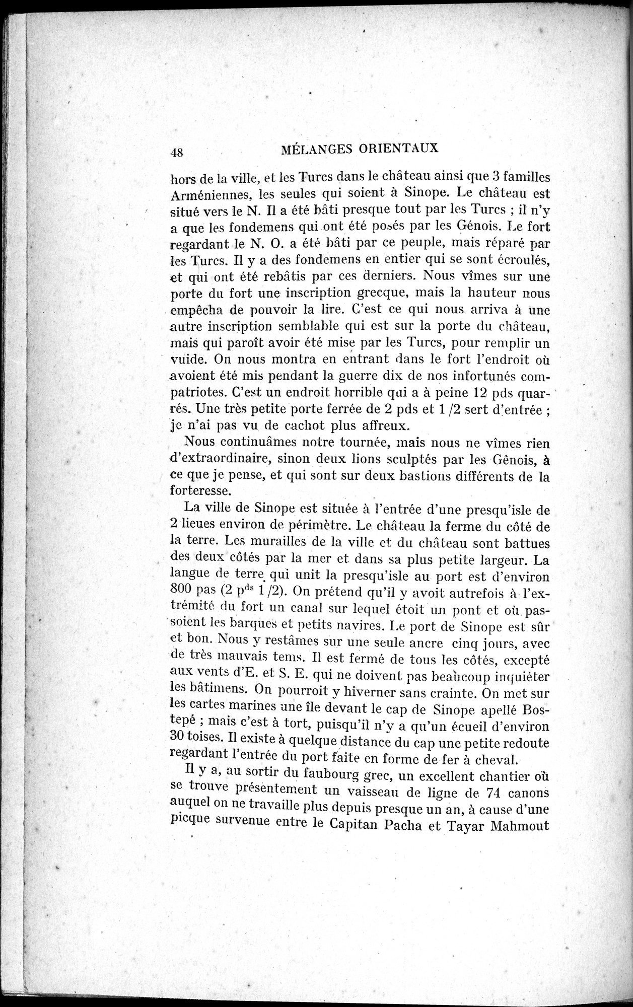 Mélanges d'Histoire et de Géographie Orientales : vol.4 / 54 ページ（白黒高解像度画像）