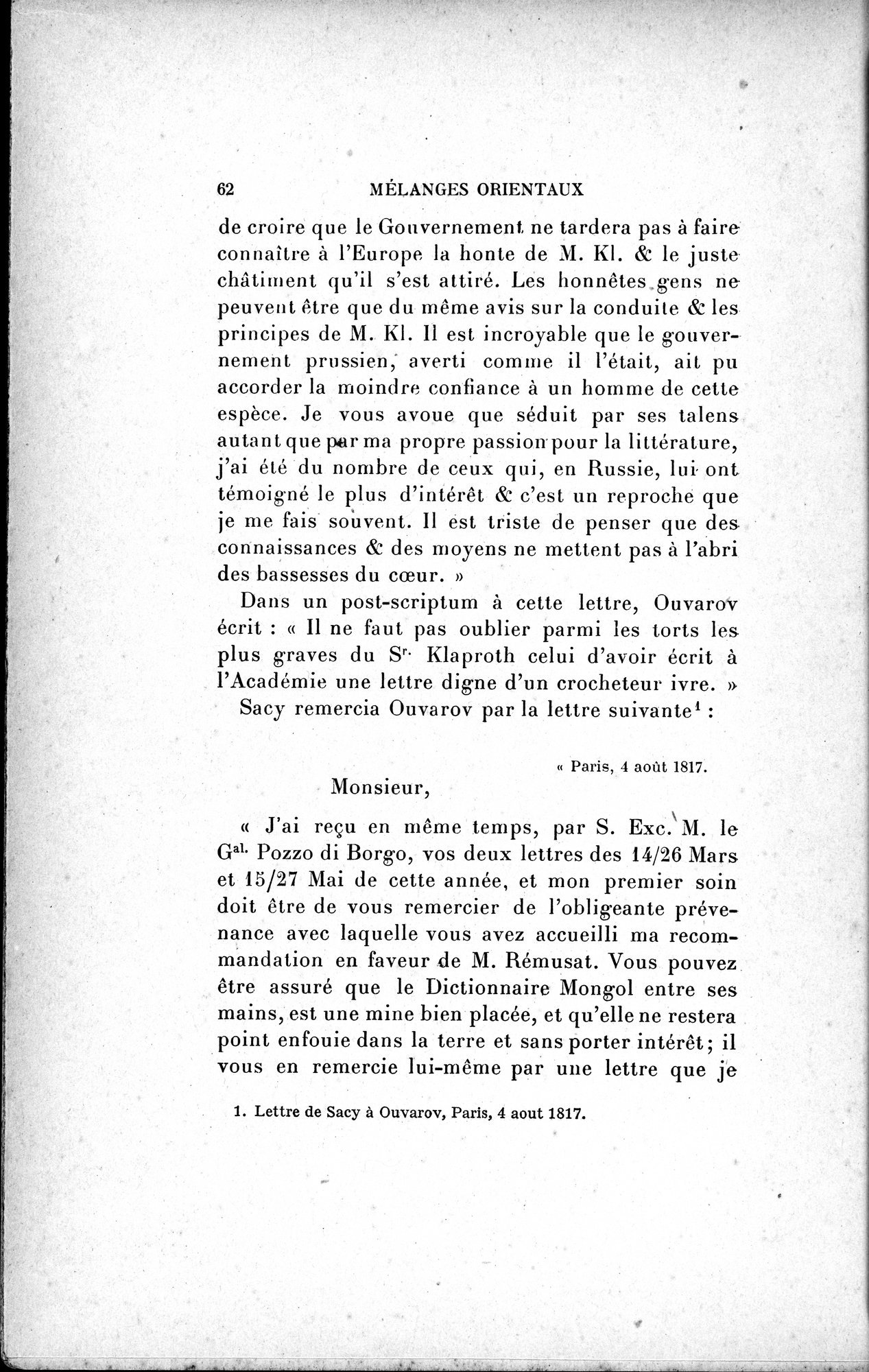 Mélanges d'Histoire et de Géographie Orientales : vol.4 / 68 ページ（白黒高解像度画像）