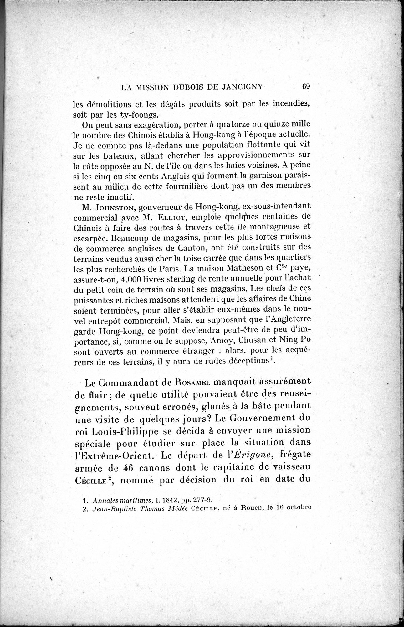 Mélanges d'Histoire et de Géographie Orientales : vol.4 / 75 ページ（白黒高解像度画像）