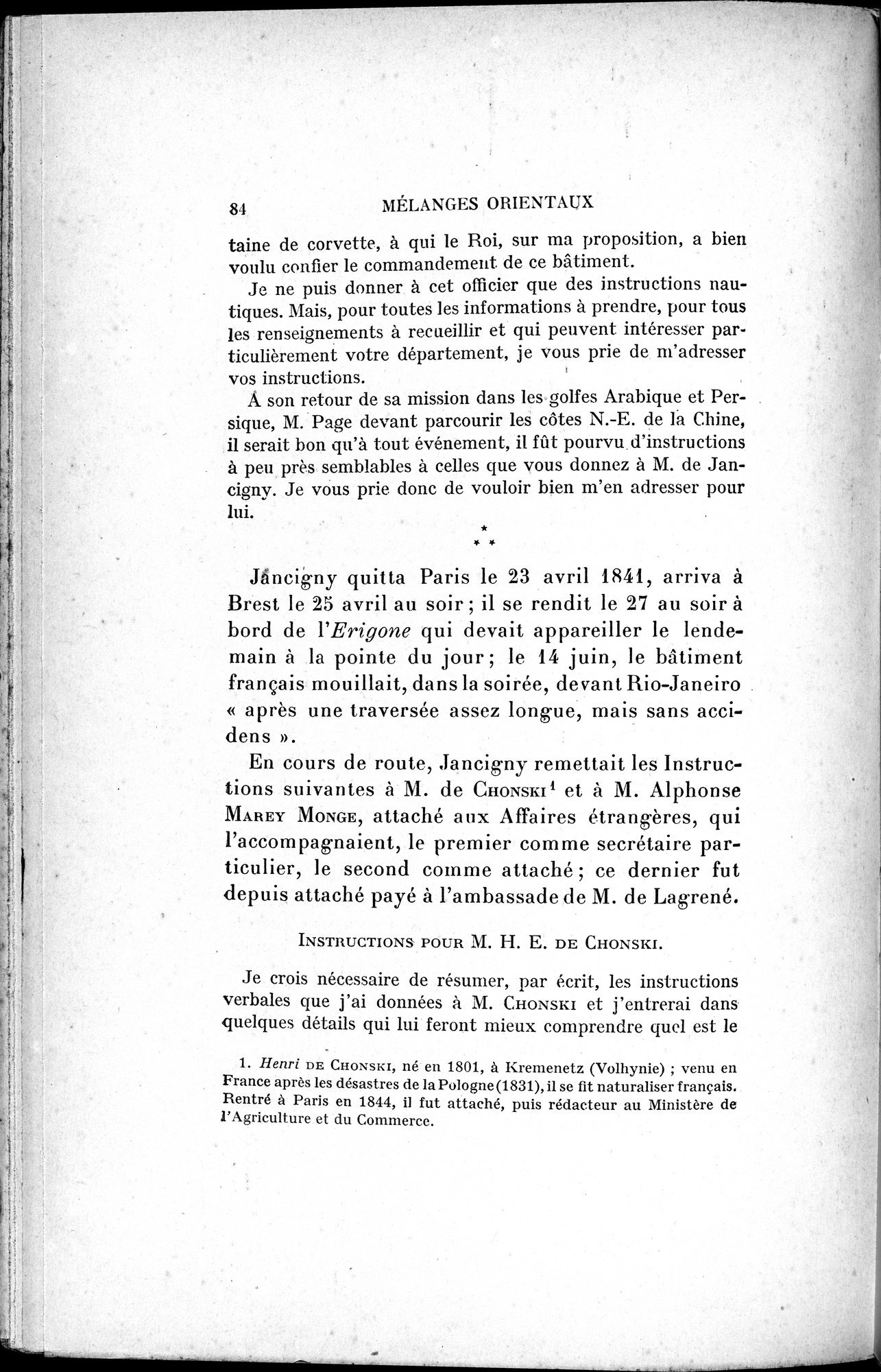 Mélanges d'Histoire et de Géographie Orientales : vol.4 / 90 ページ（白黒高解像度画像）