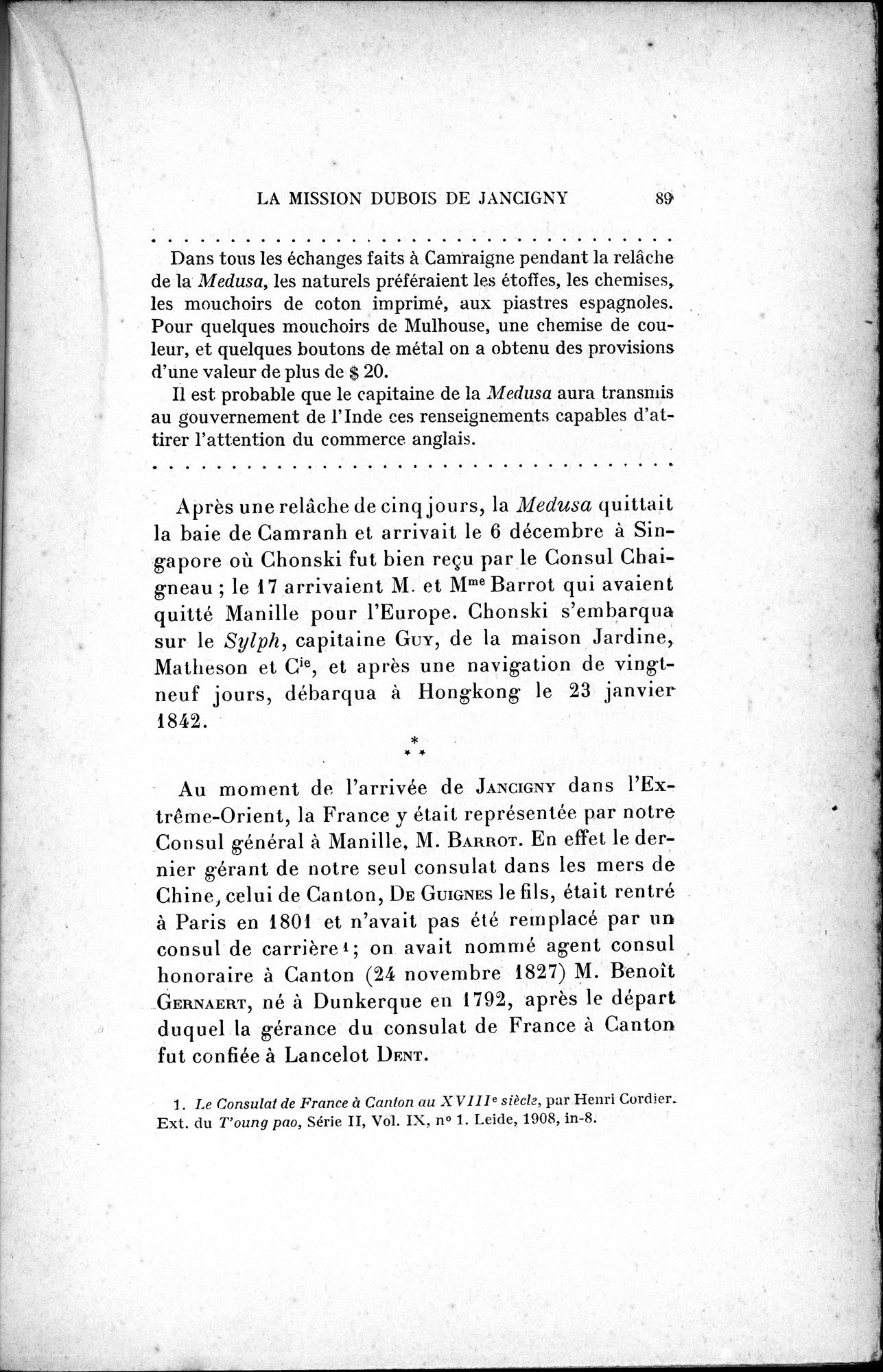 Mélanges d'Histoire et de Géographie Orientales : vol.4 / 95 ページ（白黒高解像度画像）