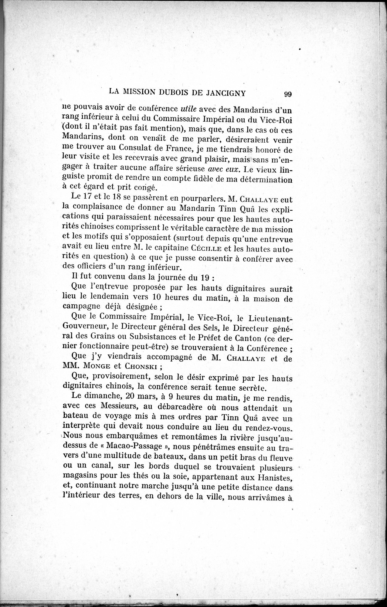 Mélanges d'Histoire et de Géographie Orientales : vol.4 / 105 ページ（白黒高解像度画像）