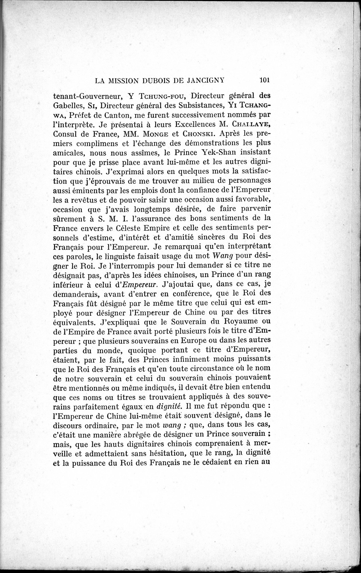 Mélanges d'Histoire et de Géographie Orientales : vol.4 / 107 ページ（白黒高解像度画像）