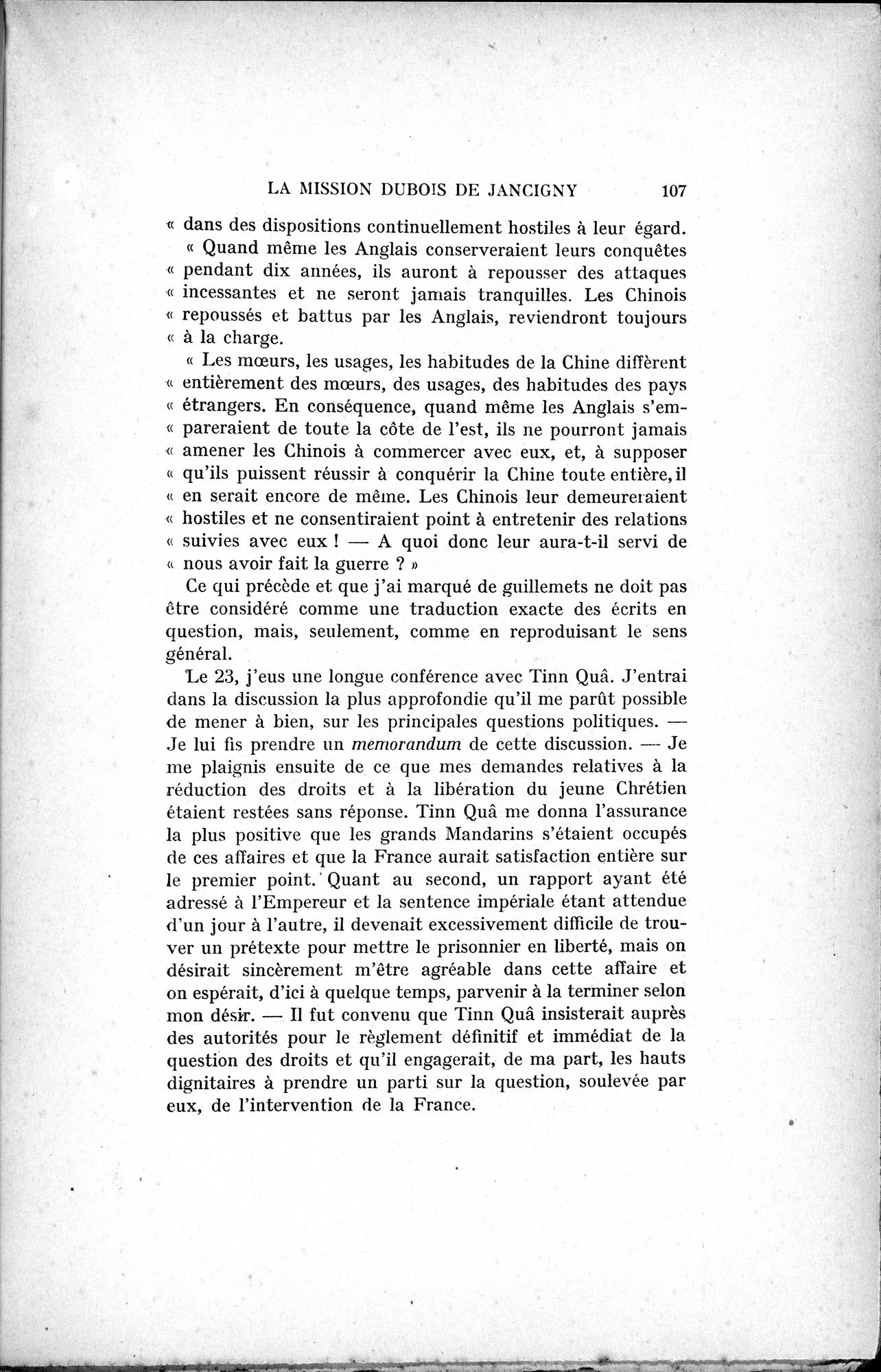 Mélanges d'Histoire et de Géographie Orientales : vol.4 / 113 ページ（白黒高解像度画像）