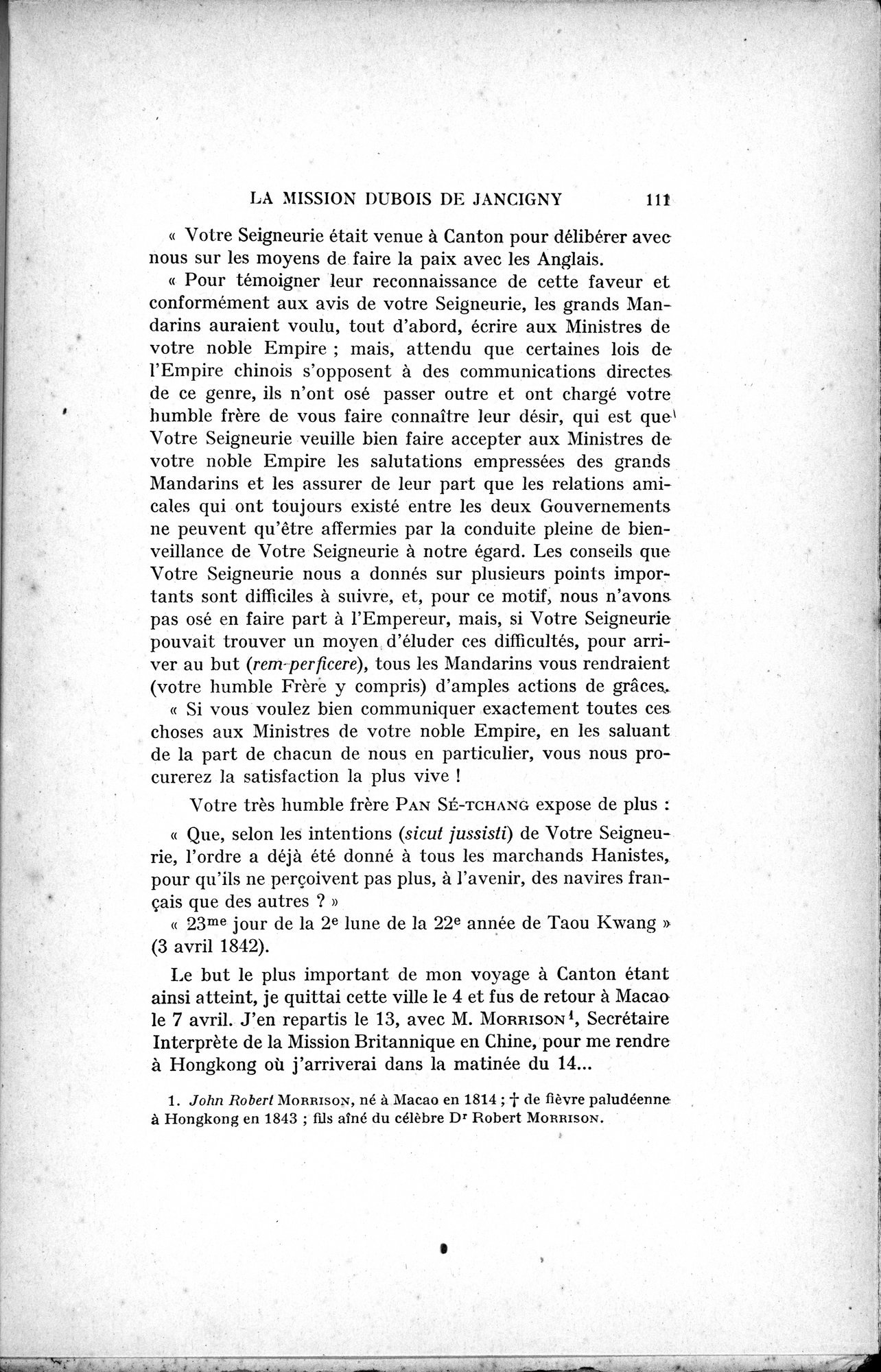 Mélanges d'Histoire et de Géographie Orientales : vol.4 / 117 ページ（白黒高解像度画像）