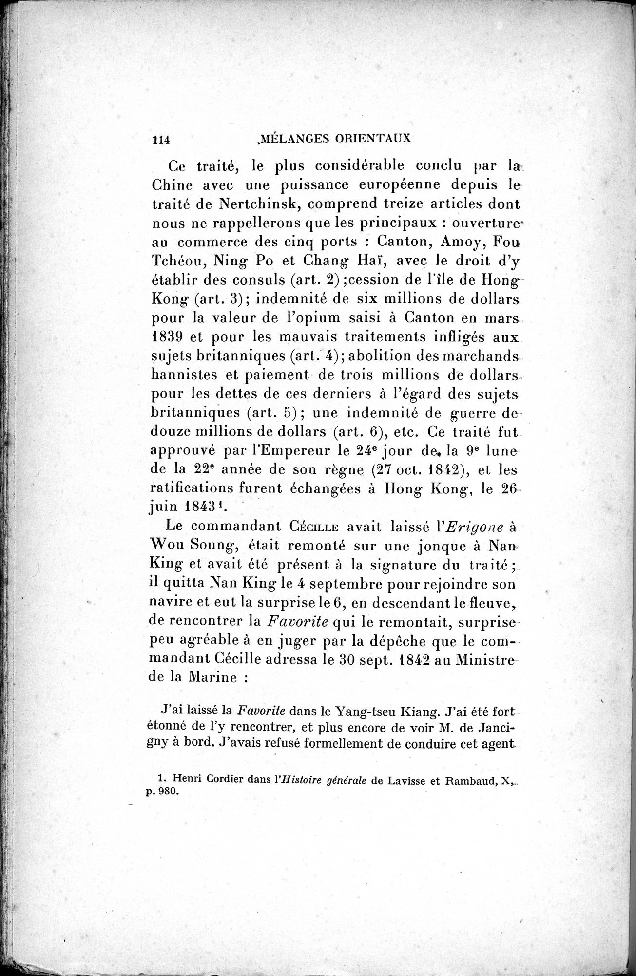 Mélanges d'Histoire et de Géographie Orientales : vol.4 / 120 ページ（白黒高解像度画像）