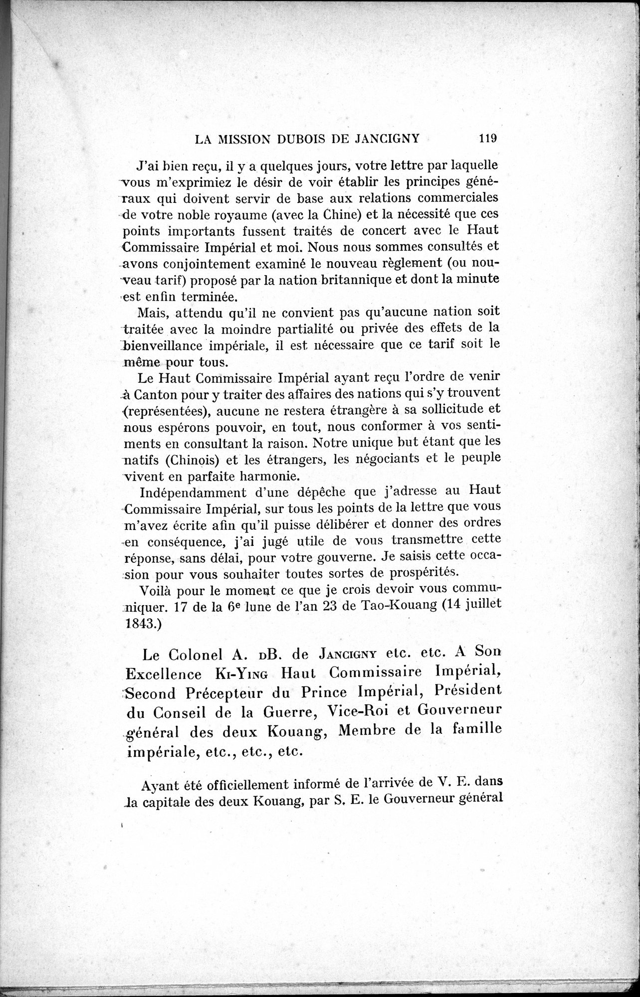 Mélanges d'Histoire et de Géographie Orientales : vol.4 / 125 ページ（白黒高解像度画像）