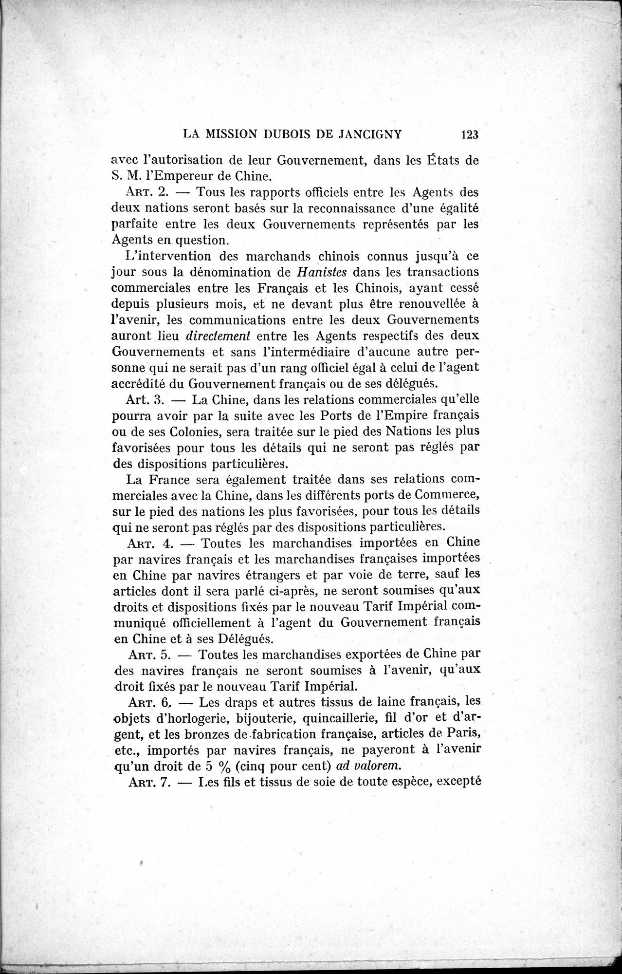 Mélanges d'Histoire et de Géographie Orientales : vol.4 / 129 ページ（白黒高解像度画像）