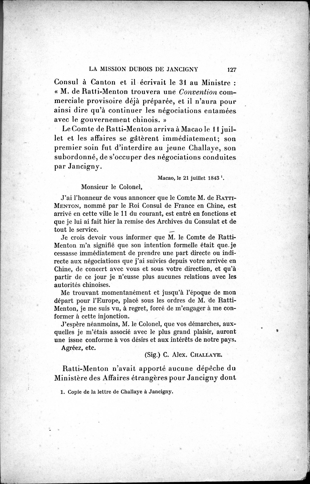 Mélanges d'Histoire et de Géographie Orientales : vol.4 / 133 ページ（白黒高解像度画像）