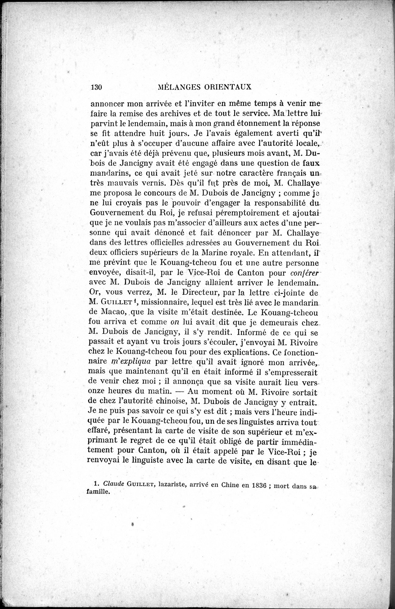 Mélanges d'Histoire et de Géographie Orientales : vol.4 / 136 ページ（白黒高解像度画像）