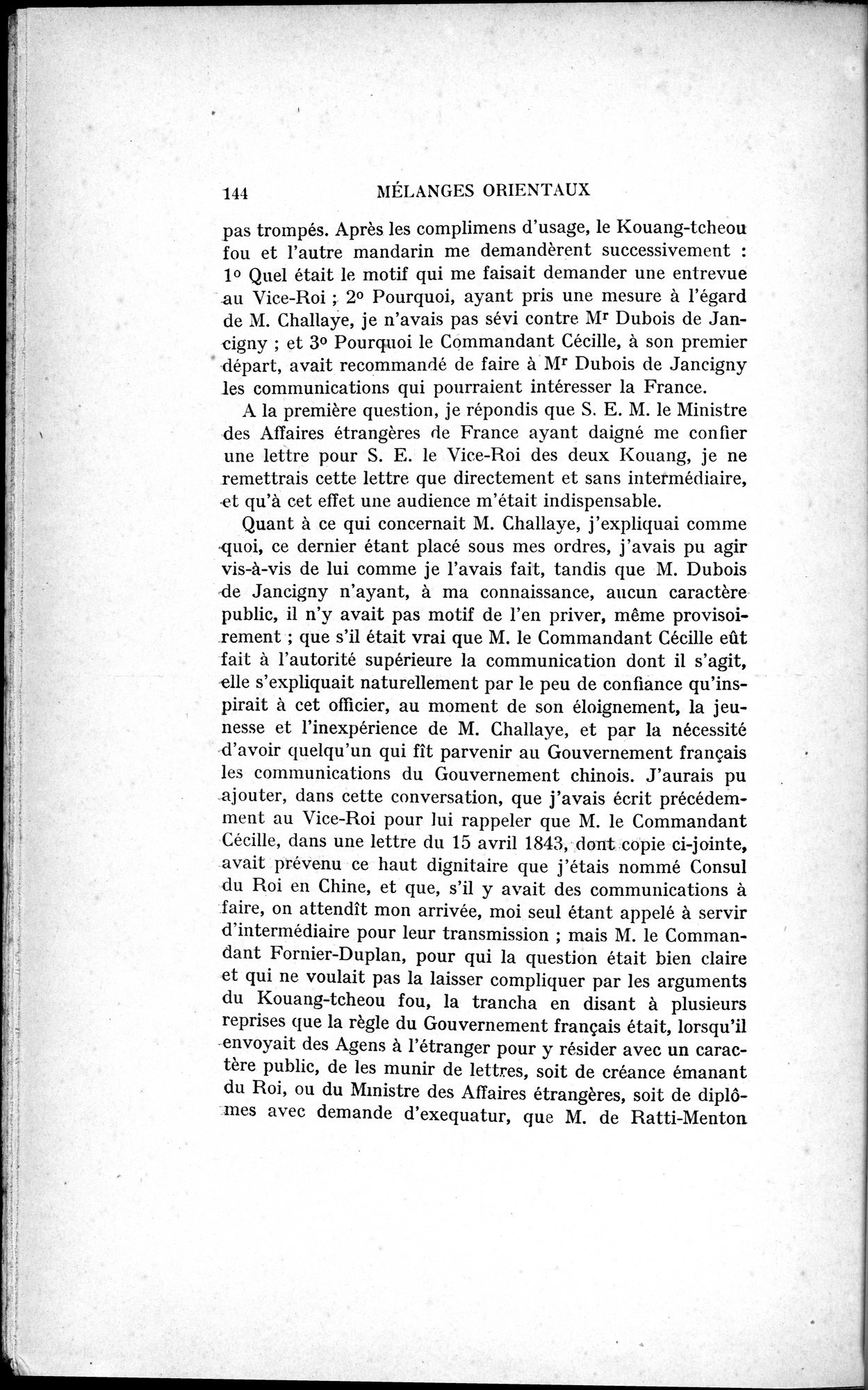 Mélanges d'Histoire et de Géographie Orientales : vol.4 / 150 ページ（白黒高解像度画像）