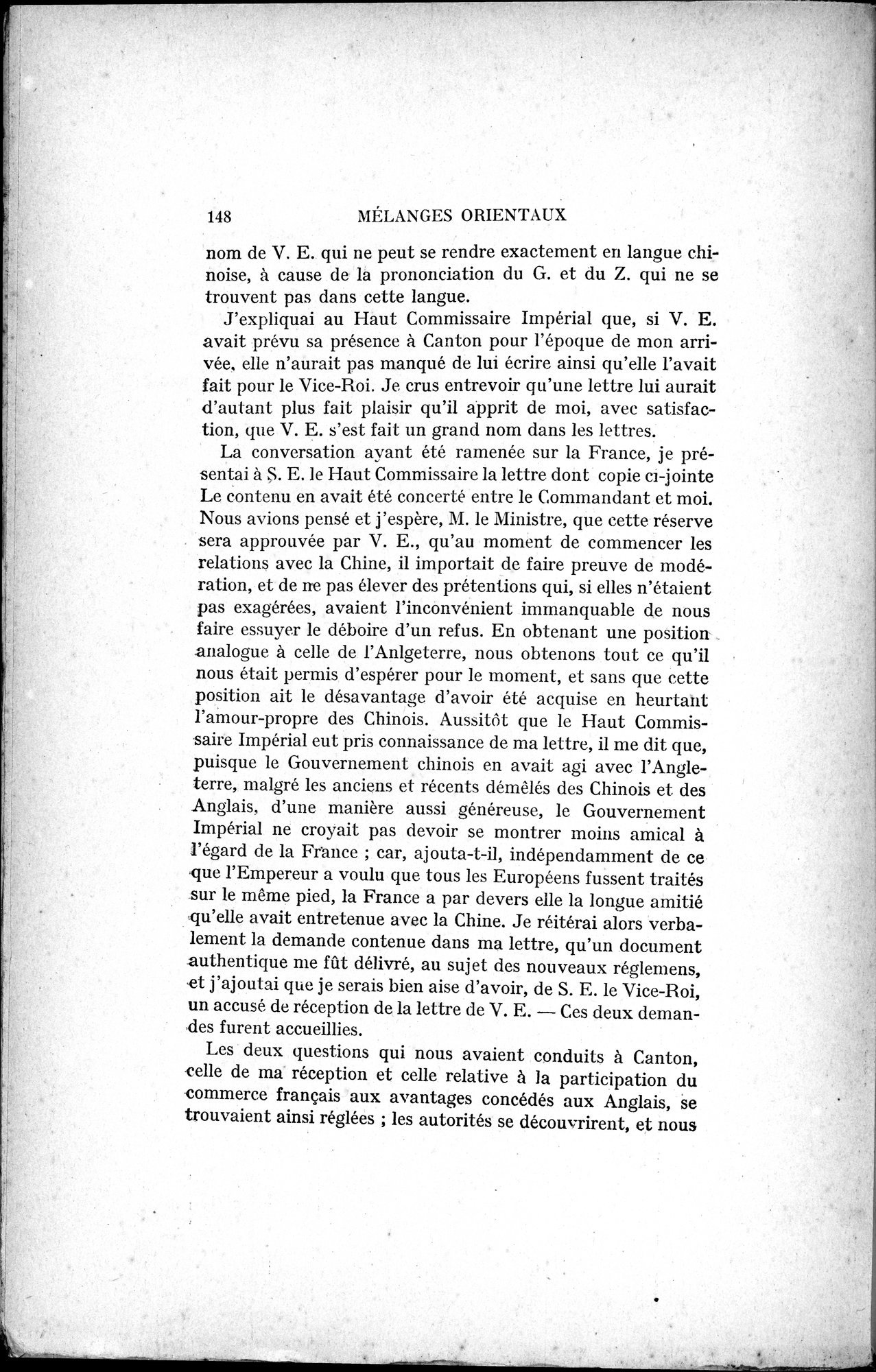 Mélanges d'Histoire et de Géographie Orientales : vol.4 / 154 ページ（白黒高解像度画像）