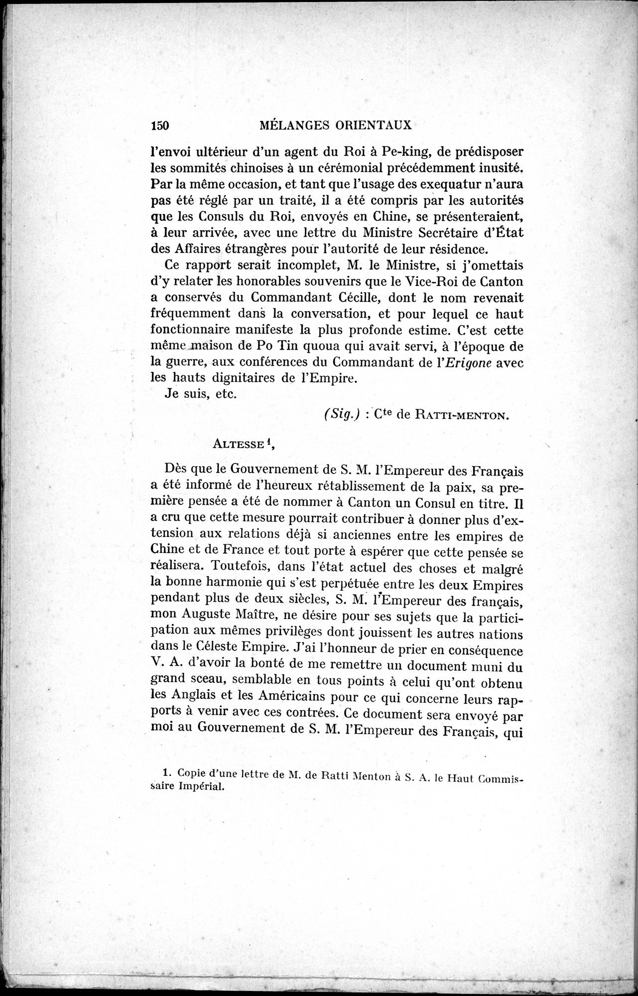 Mélanges d'Histoire et de Géographie Orientales : vol.4 / 156 ページ（白黒高解像度画像）