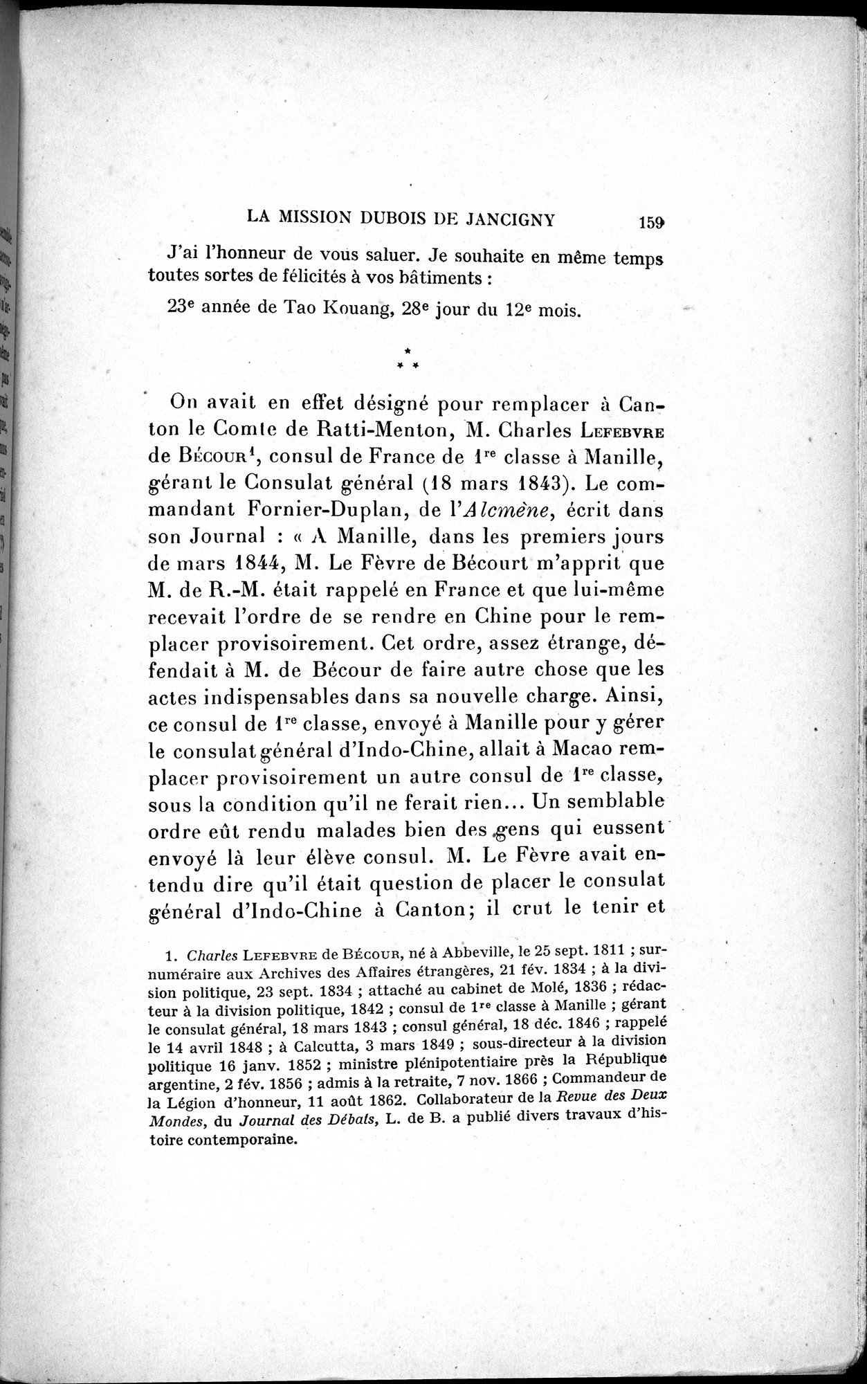 Mélanges d'Histoire et de Géographie Orientales : vol.4 / 165 ページ（白黒高解像度画像）
