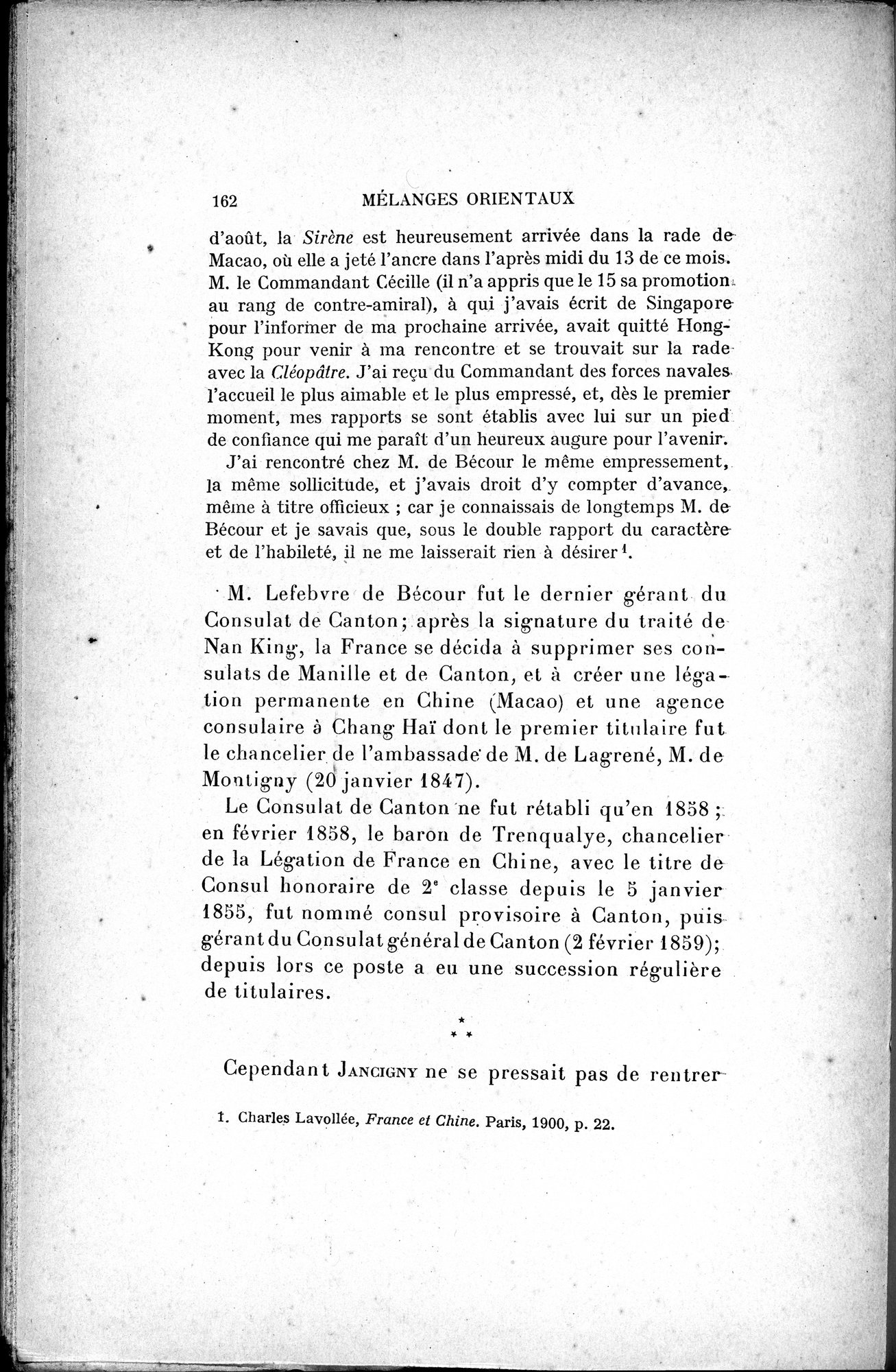Mélanges d'Histoire et de Géographie Orientales : vol.4 / 168 ページ（白黒高解像度画像）