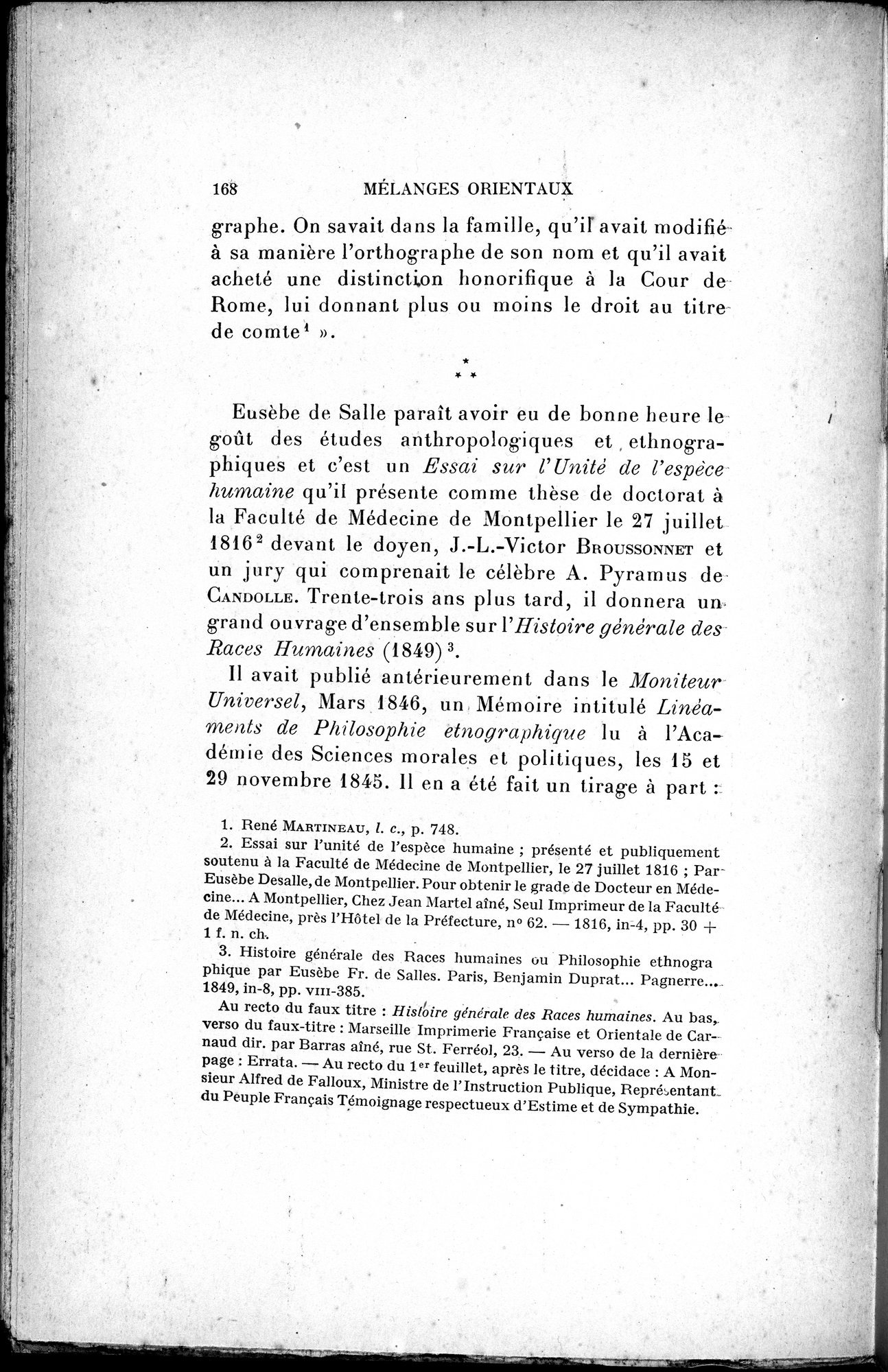 Mélanges d'Histoire et de Géographie Orientales : vol.4 / 174 ページ（白黒高解像度画像）