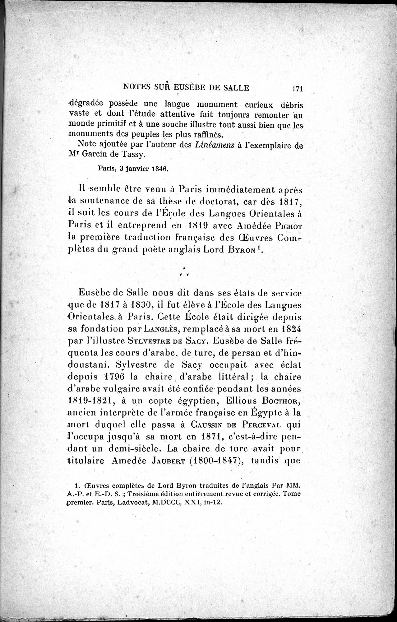 Mélanges d'Histoire et de Géographie Orientales : vol.4 / 177 ページ（白黒高解像度画像）