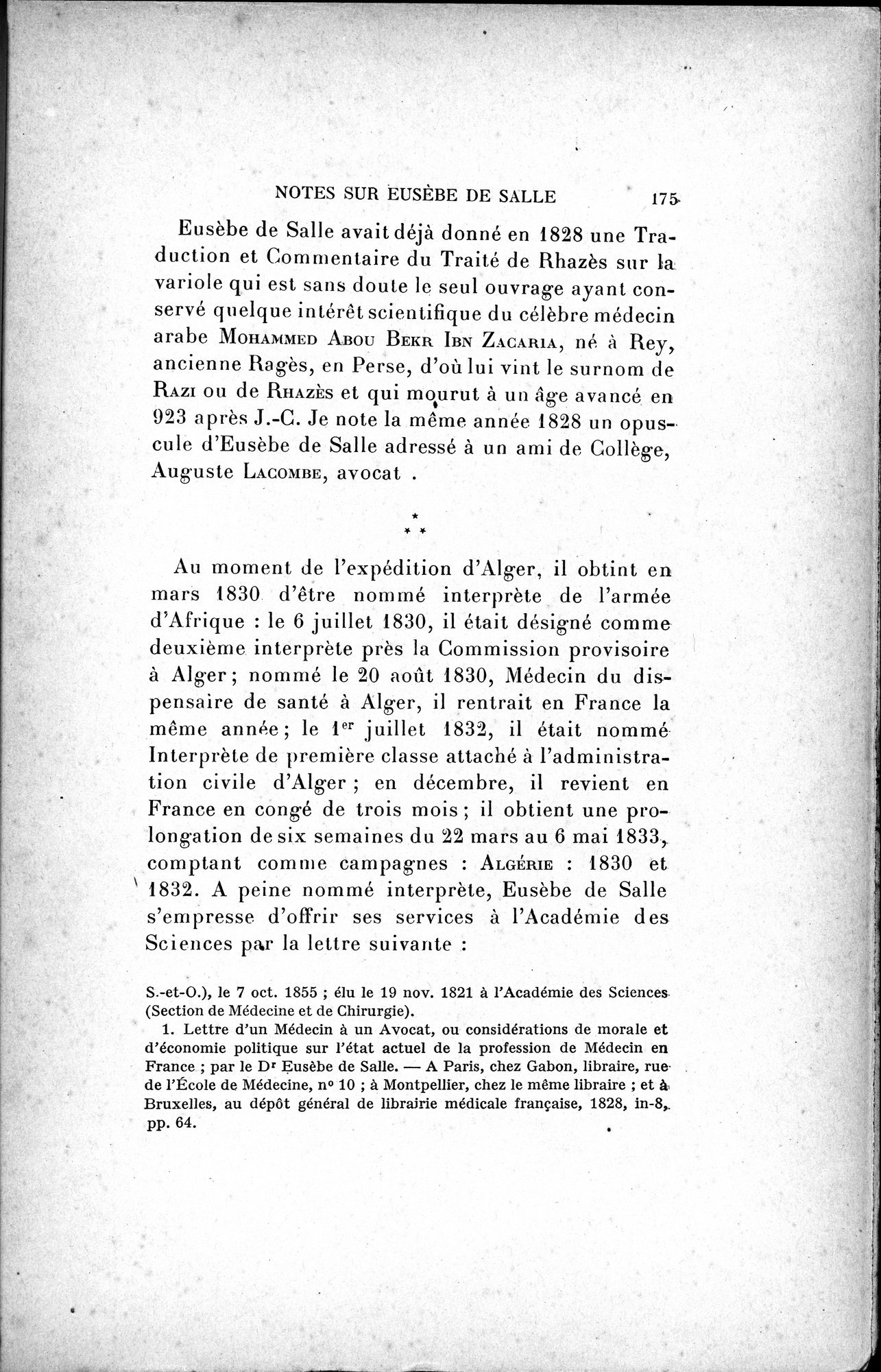 Mélanges d'Histoire et de Géographie Orientales : vol.4 / 181 ページ（白黒高解像度画像）