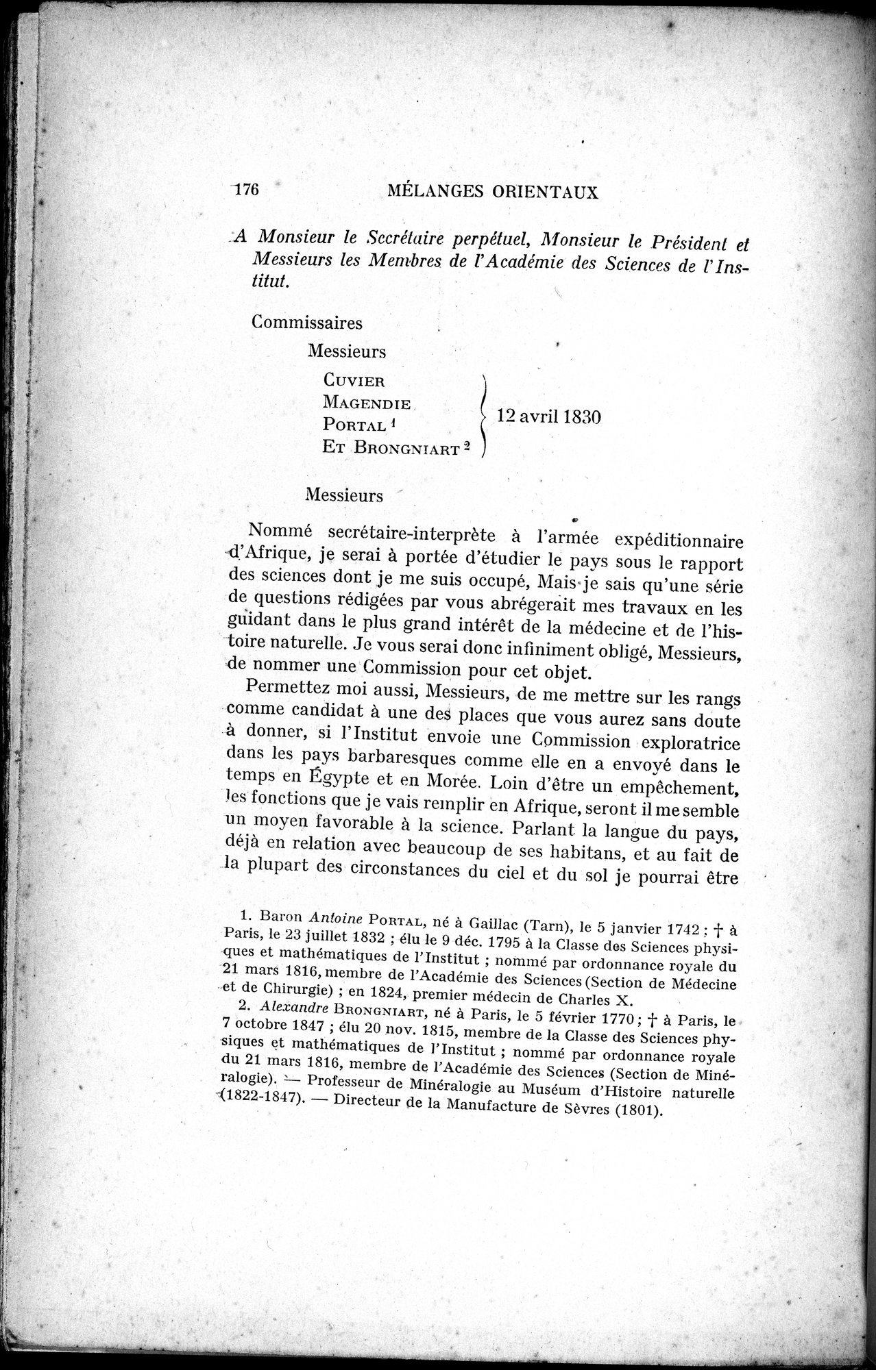 Mélanges d'Histoire et de Géographie Orientales : vol.4 / 182 ページ（白黒高解像度画像）