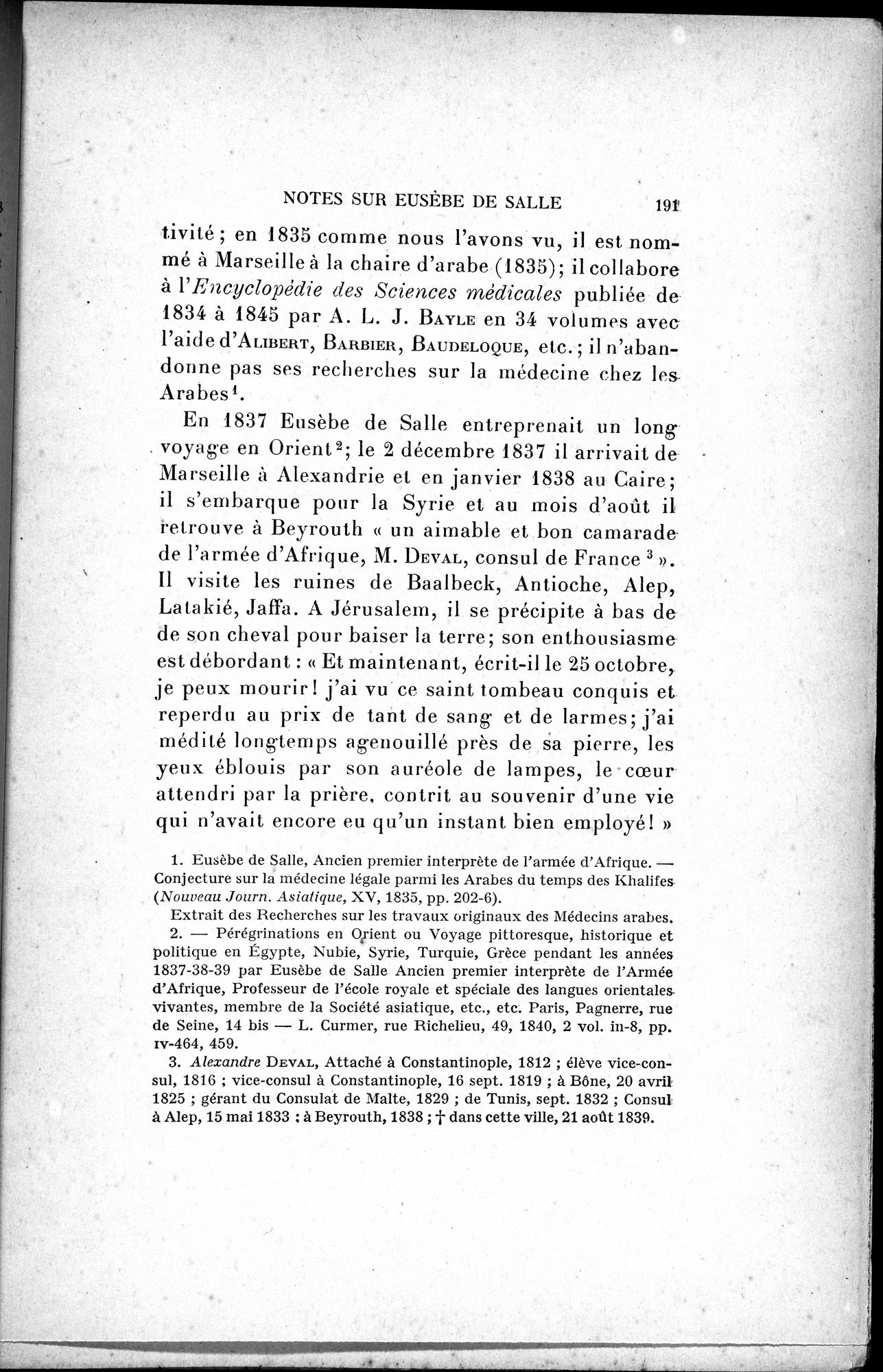 Mélanges d'Histoire et de Géographie Orientales : vol.4 / 197 ページ（白黒高解像度画像）