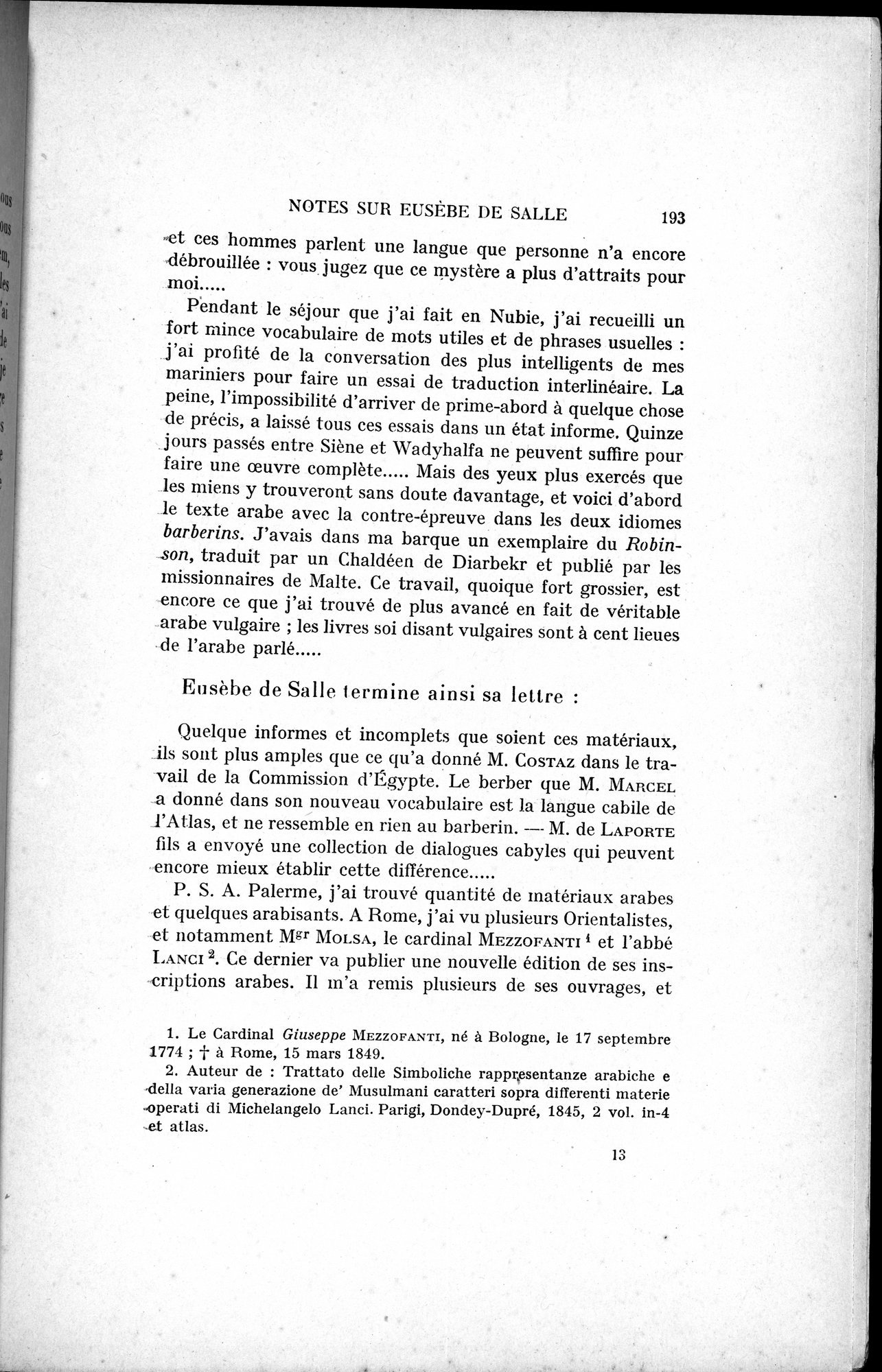 Mélanges d'Histoire et de Géographie Orientales : vol.4 / 199 ページ（白黒高解像度画像）