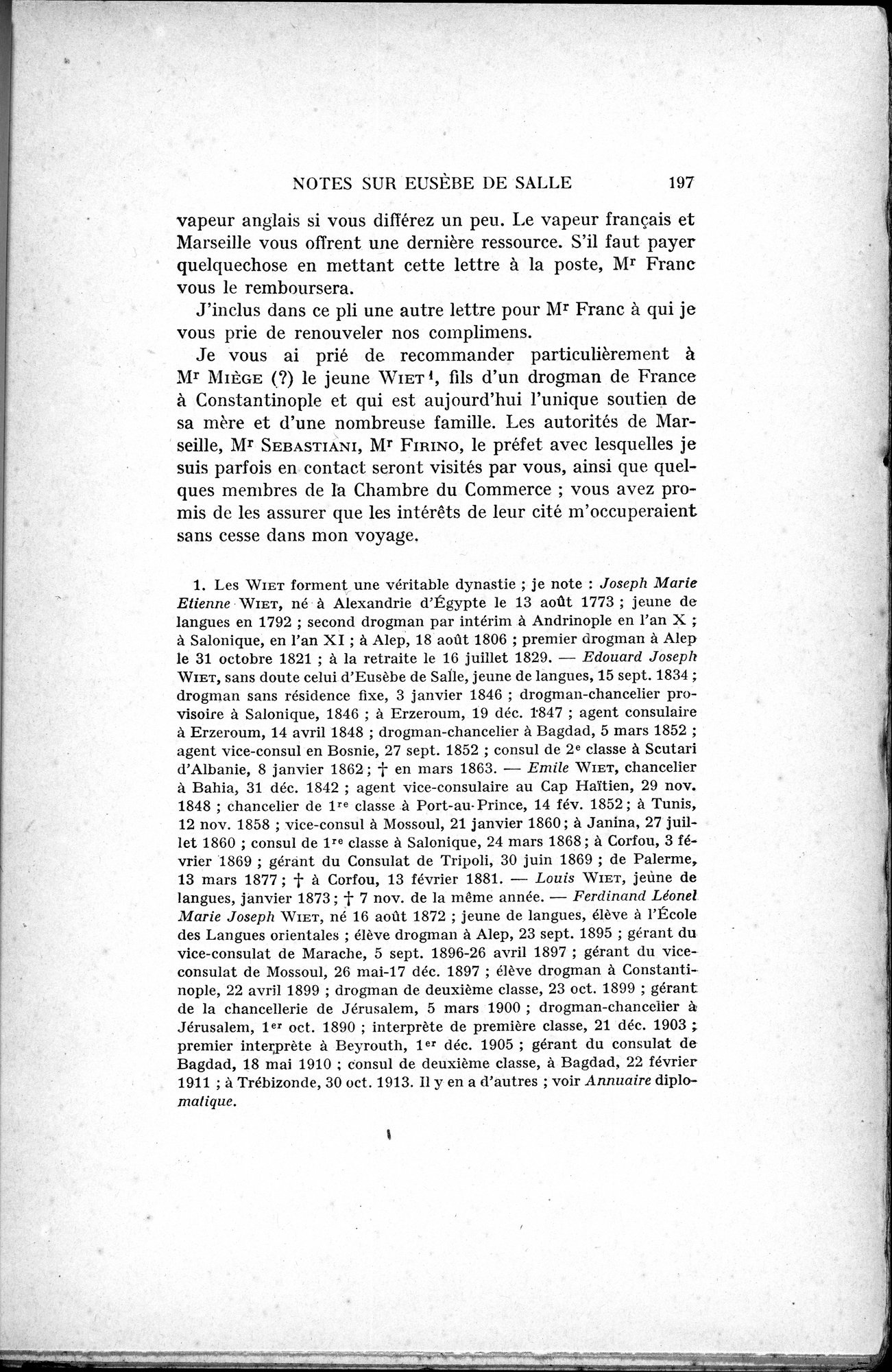 Mélanges d'Histoire et de Géographie Orientales : vol.4 / 203 ページ（白黒高解像度画像）