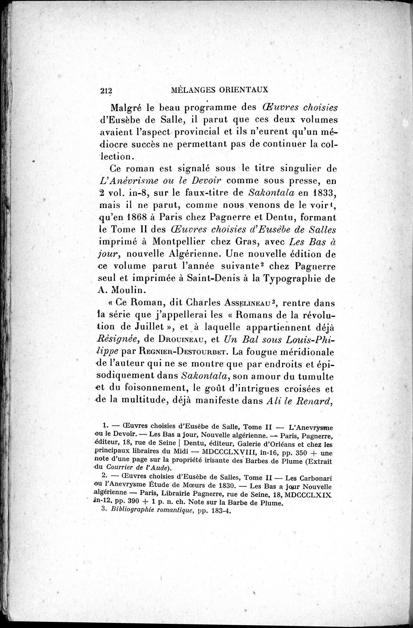 Mélanges d'Histoire et de Géographie Orientales : vol.4 / 218 ページ（白黒高解像度画像）