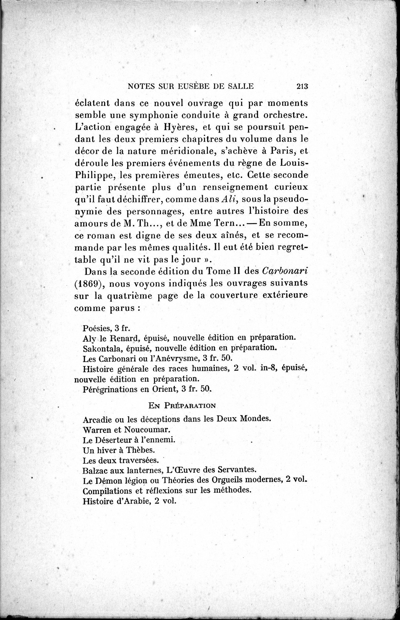 Mélanges d'Histoire et de Géographie Orientales : vol.4 / 219 ページ（白黒高解像度画像）
