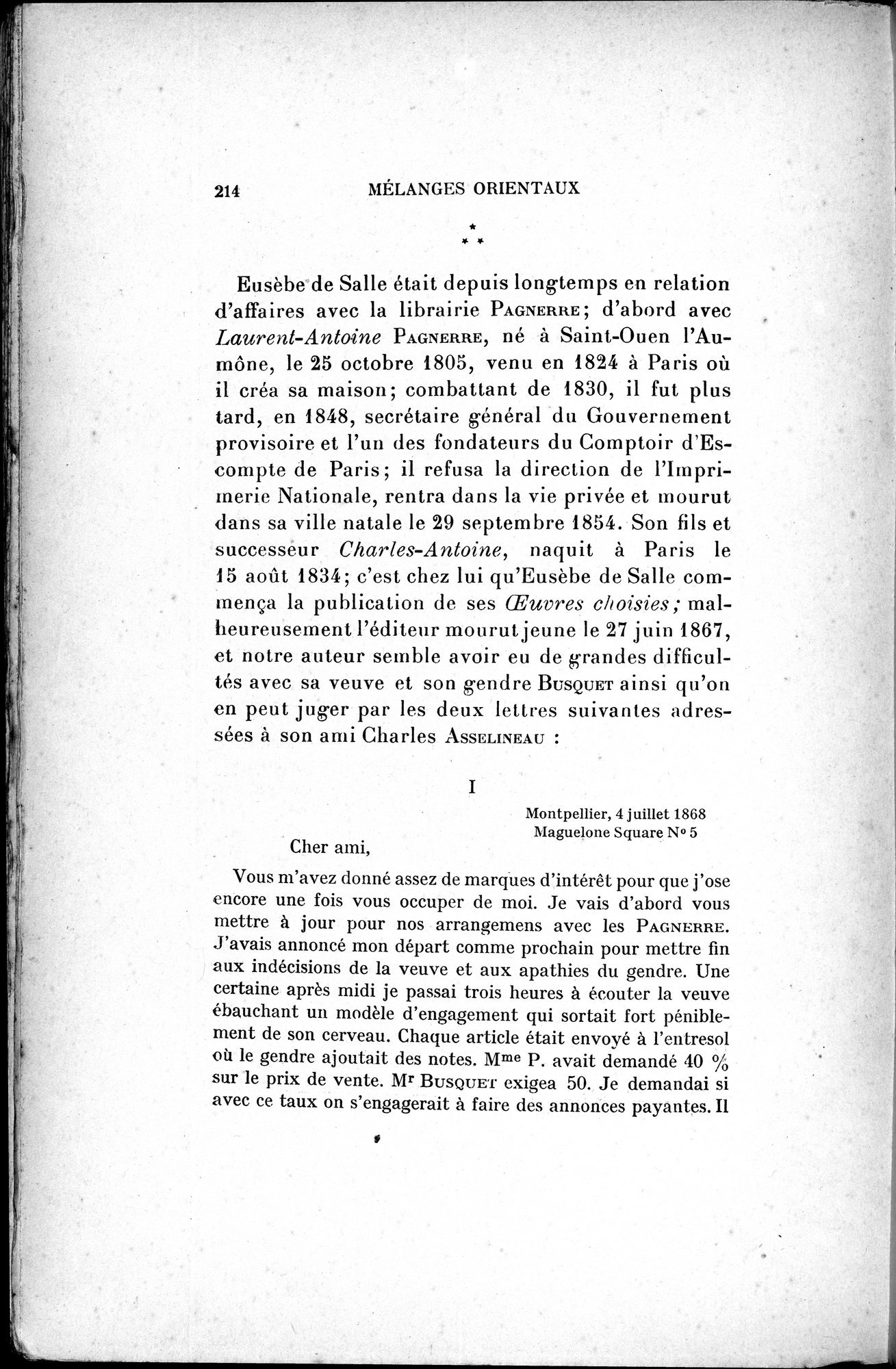 Mélanges d'Histoire et de Géographie Orientales : vol.4 / 220 ページ（白黒高解像度画像）