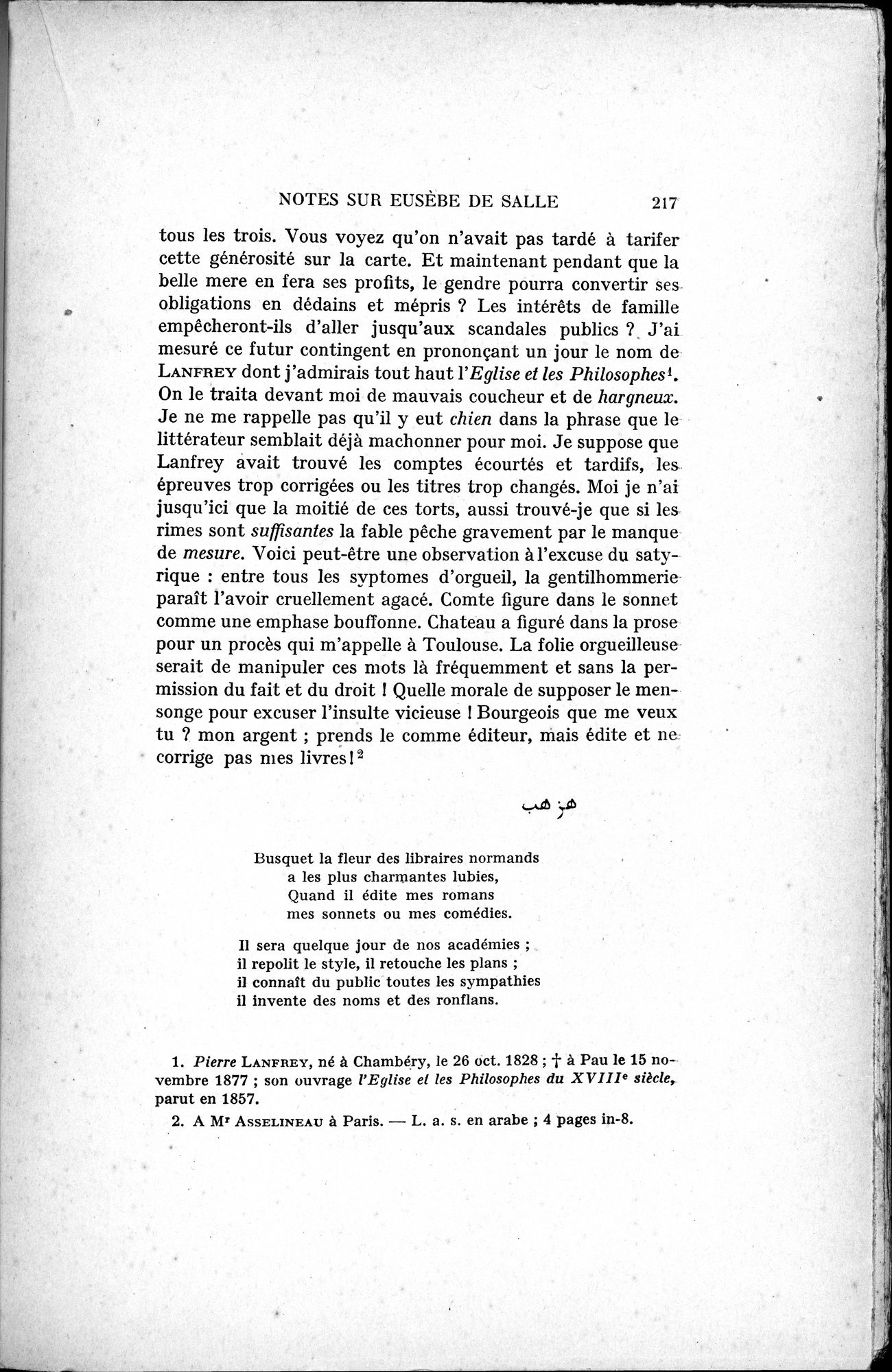 Mélanges d'Histoire et de Géographie Orientales : vol.4 / 223 ページ（白黒高解像度画像）