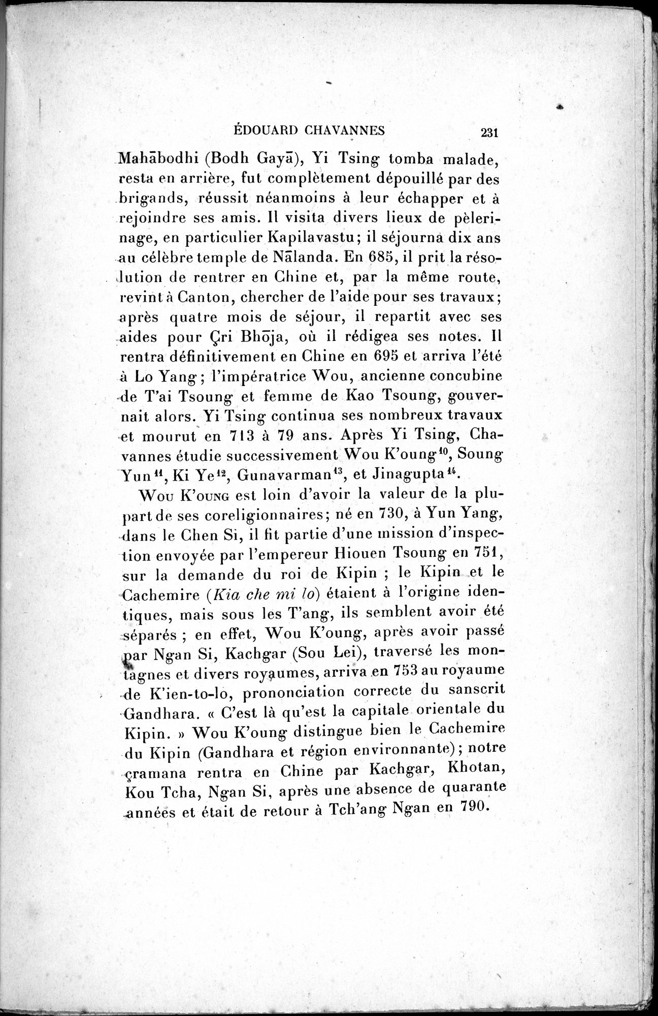 Mélanges d'Histoire et de Géographie Orientales : vol.4 / 237 ページ（白黒高解像度画像）