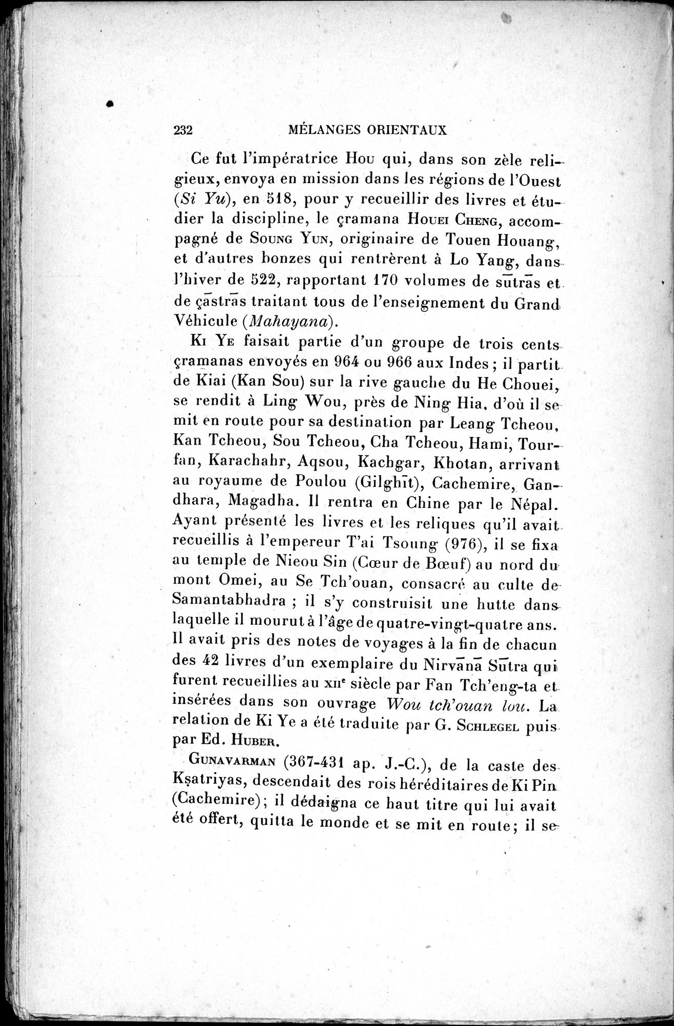 Mélanges d'Histoire et de Géographie Orientales : vol.4 / 238 ページ（白黒高解像度画像）