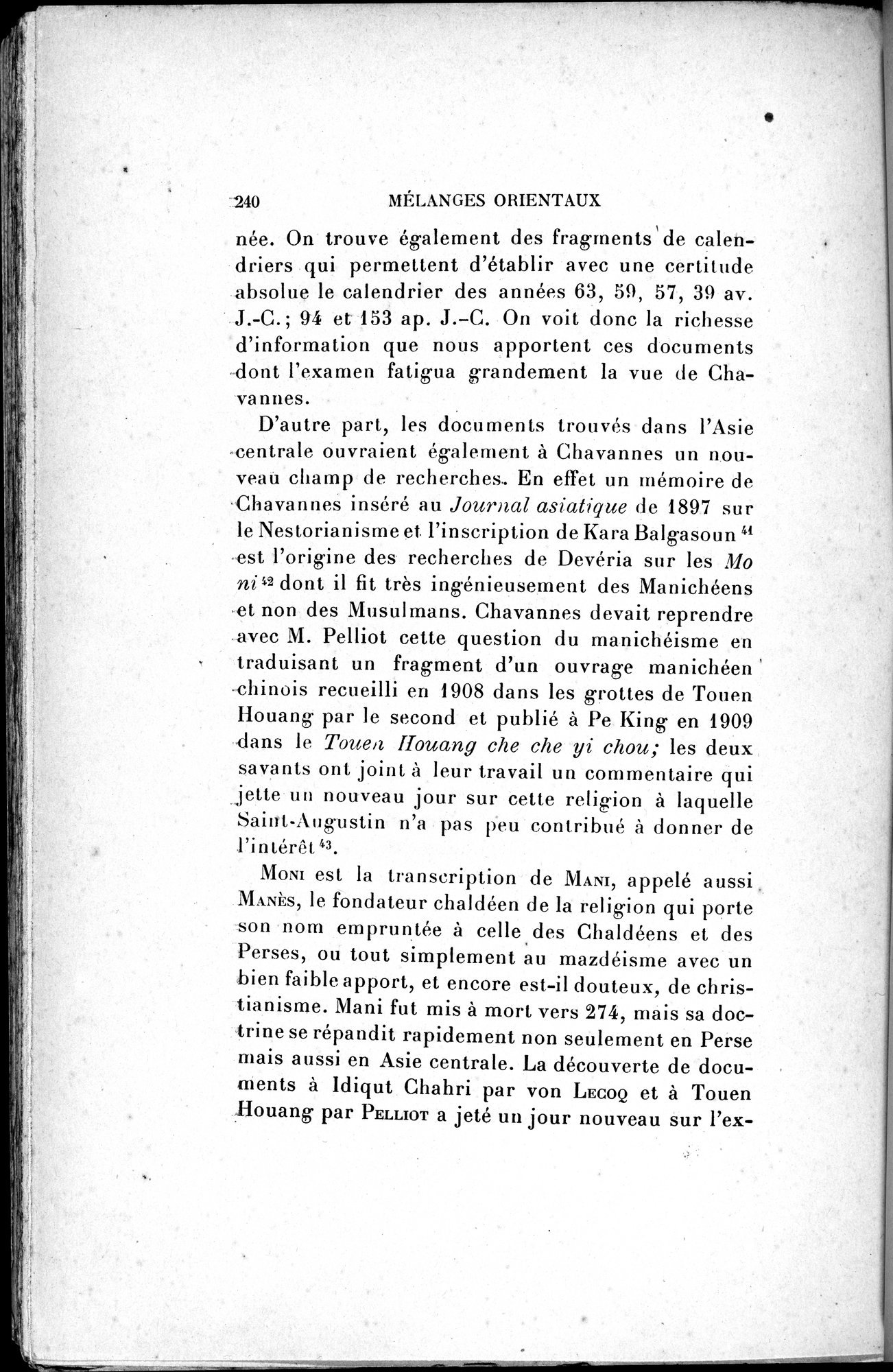Mélanges d'Histoire et de Géographie Orientales : vol.4 / 246 ページ（白黒高解像度画像）