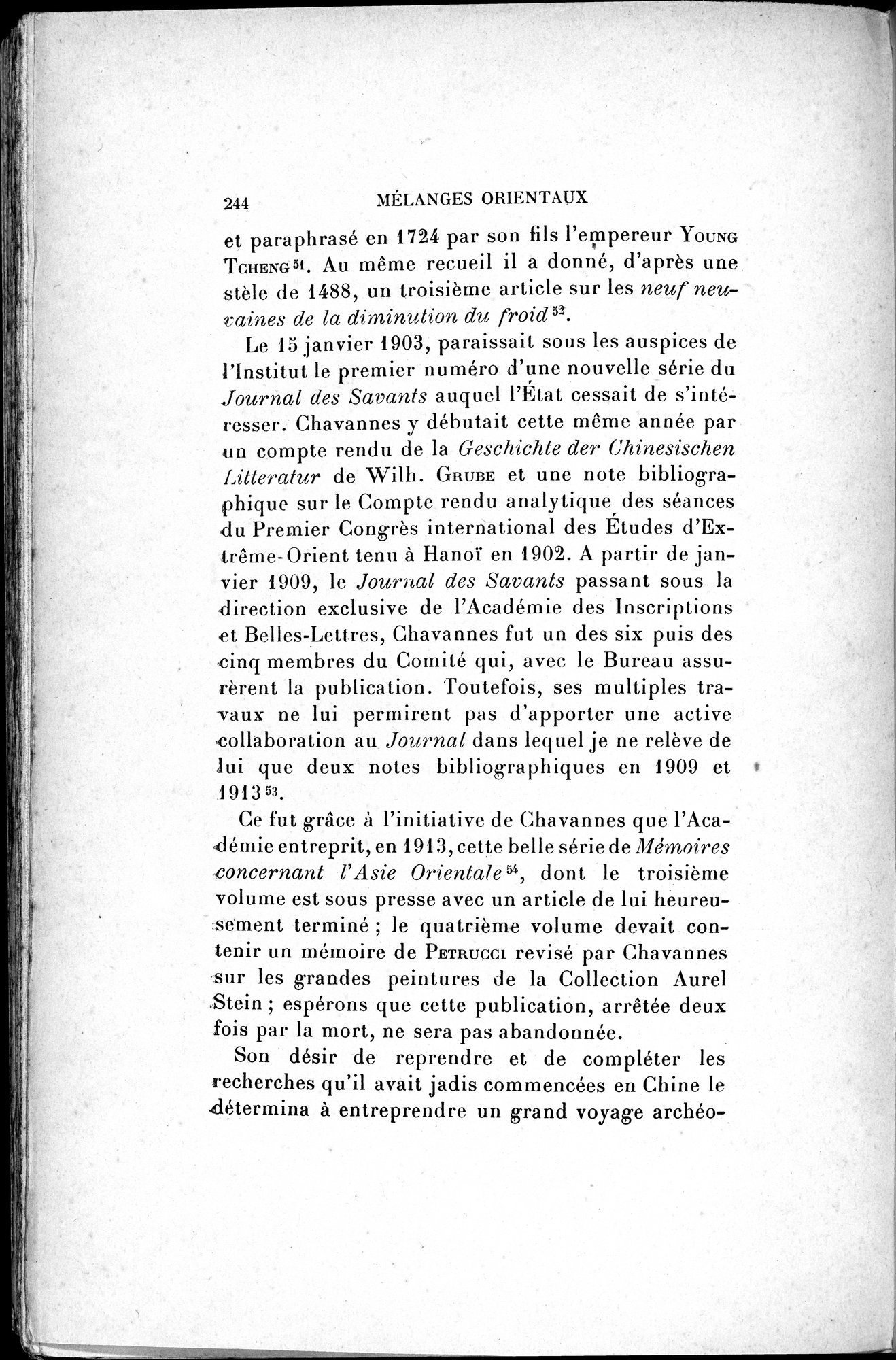 Mélanges d'Histoire et de Géographie Orientales : vol.4 / 250 ページ（白黒高解像度画像）